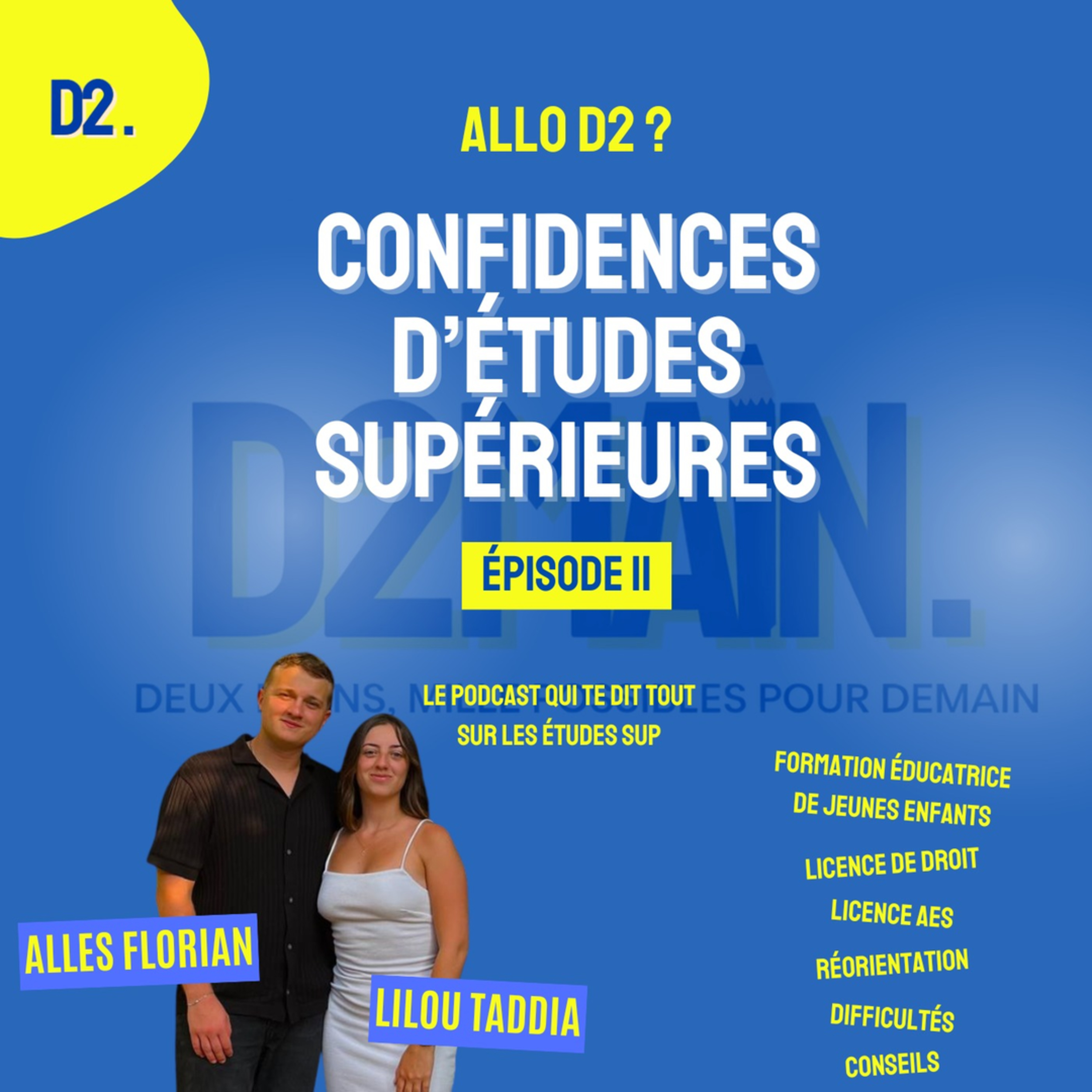🎧 ALLO D2 ? - Confidences d'Etudes Supérieures  episode artwork