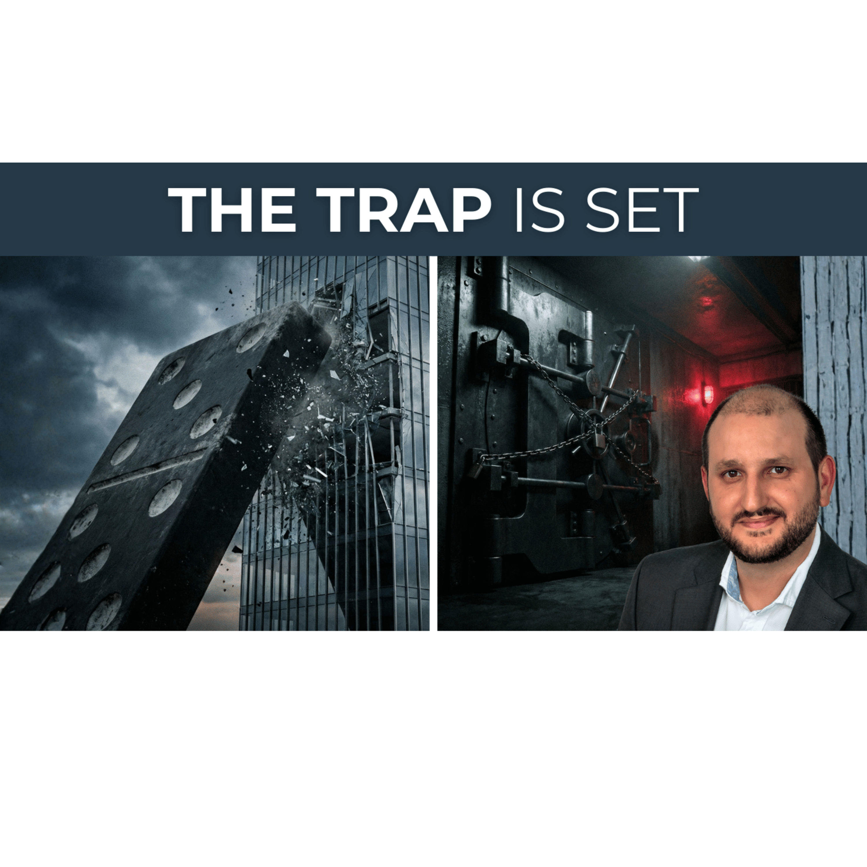 The first domino just fell (the private credit crisis) + my 3 scenario for SP500 episode artwork