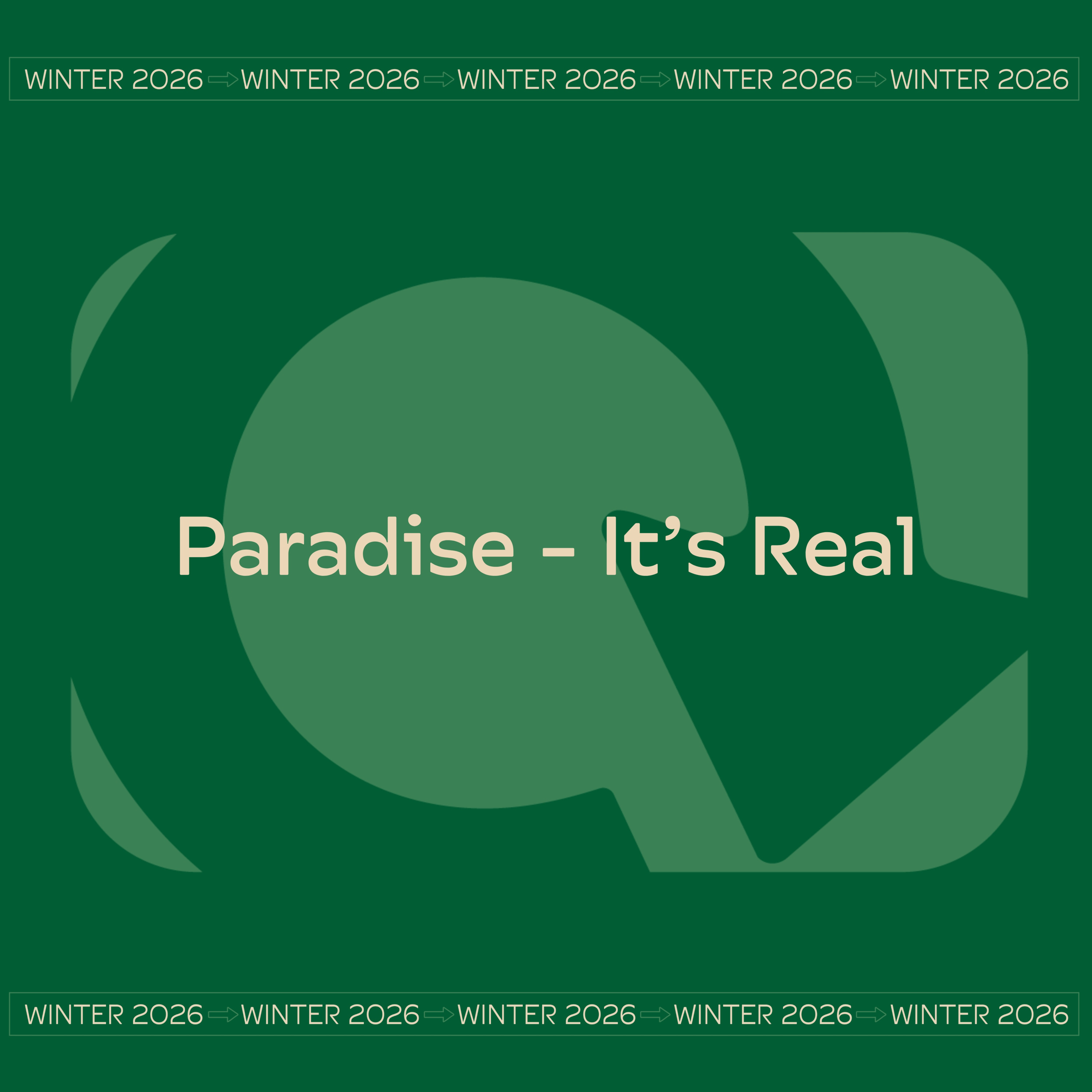 Paradise - It's Real episode artwork