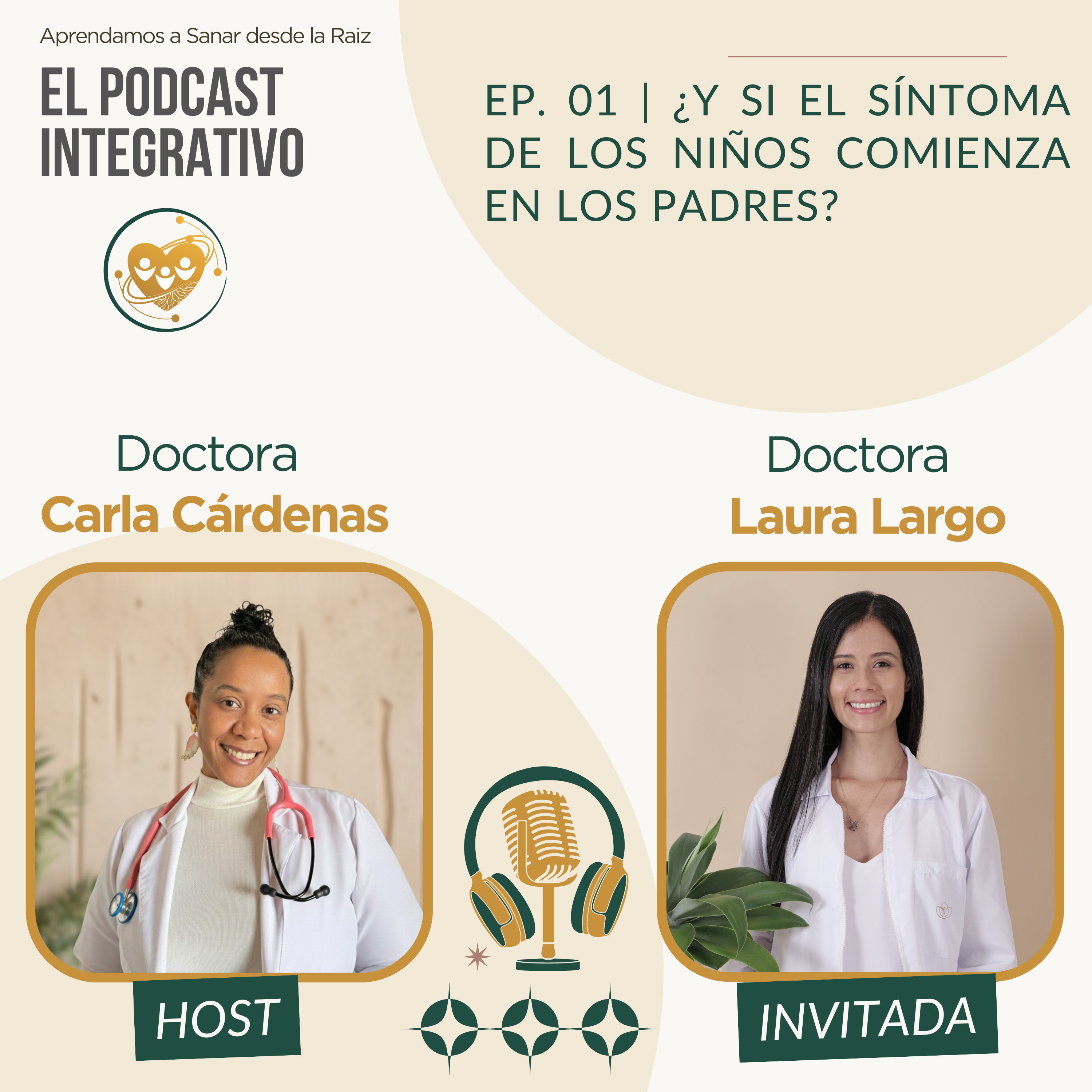 ¿Y si el síntoma de los niños comienza en los padres? Con la Dra. Laura Largo episode artwork