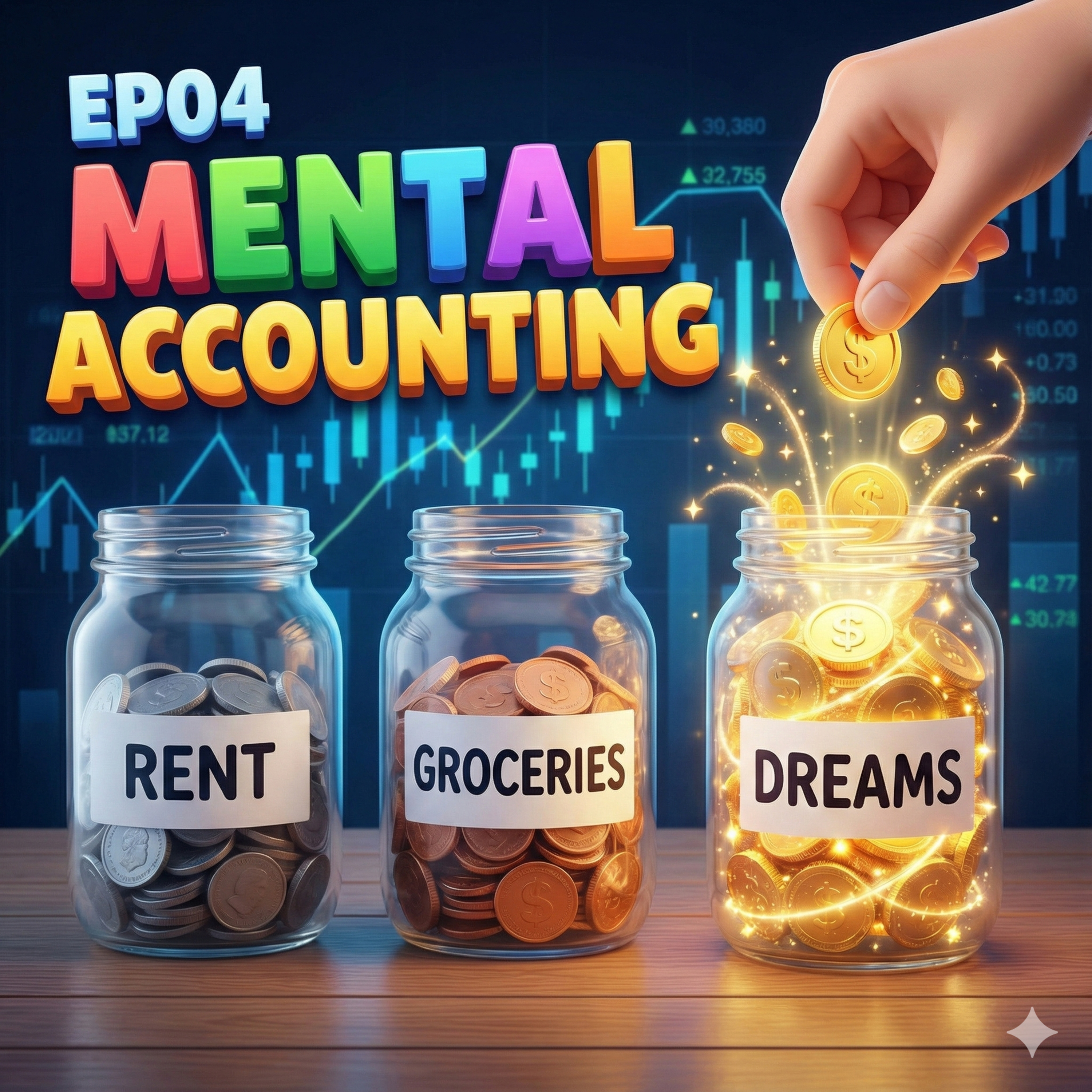 S02EP04. 心理帳戶：為什麼 30 元的蔥嫌貴，5 萬元的旅遊卻秒殺？ episode artwork