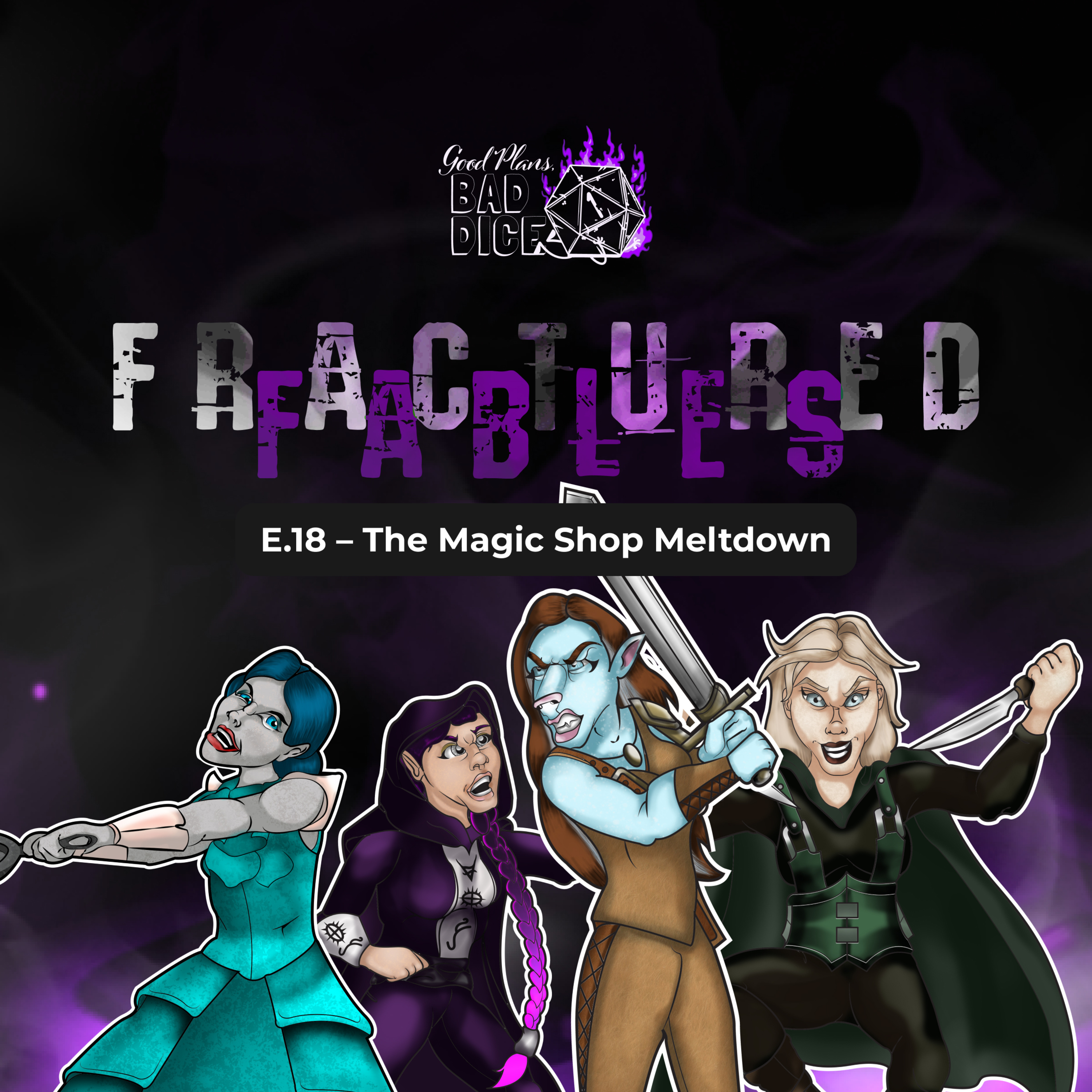 E. 18 Fractured Fables - The Magic Shop Meltdown episode artwork