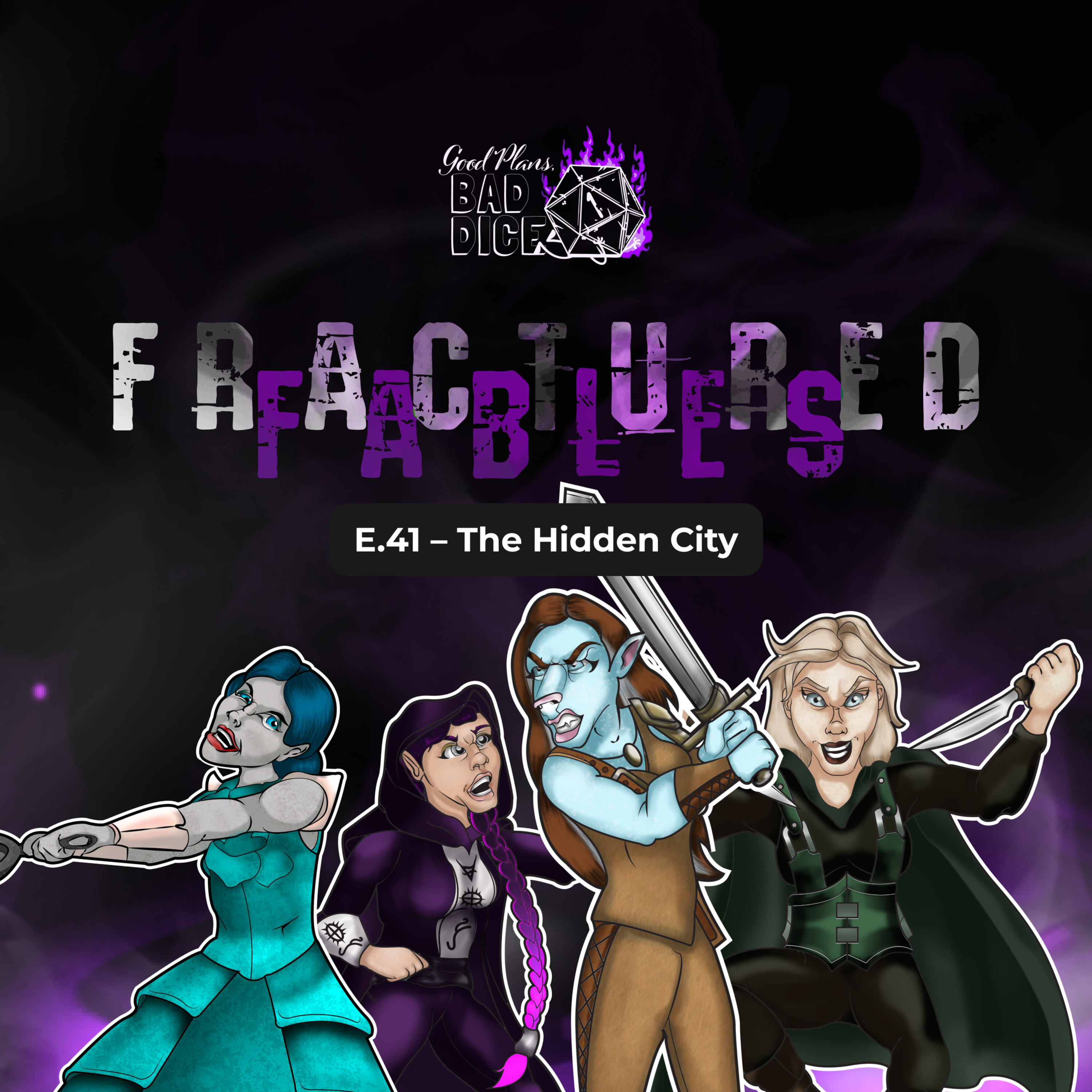 E.41 Fractured Fables - The Hidden City episode artwork