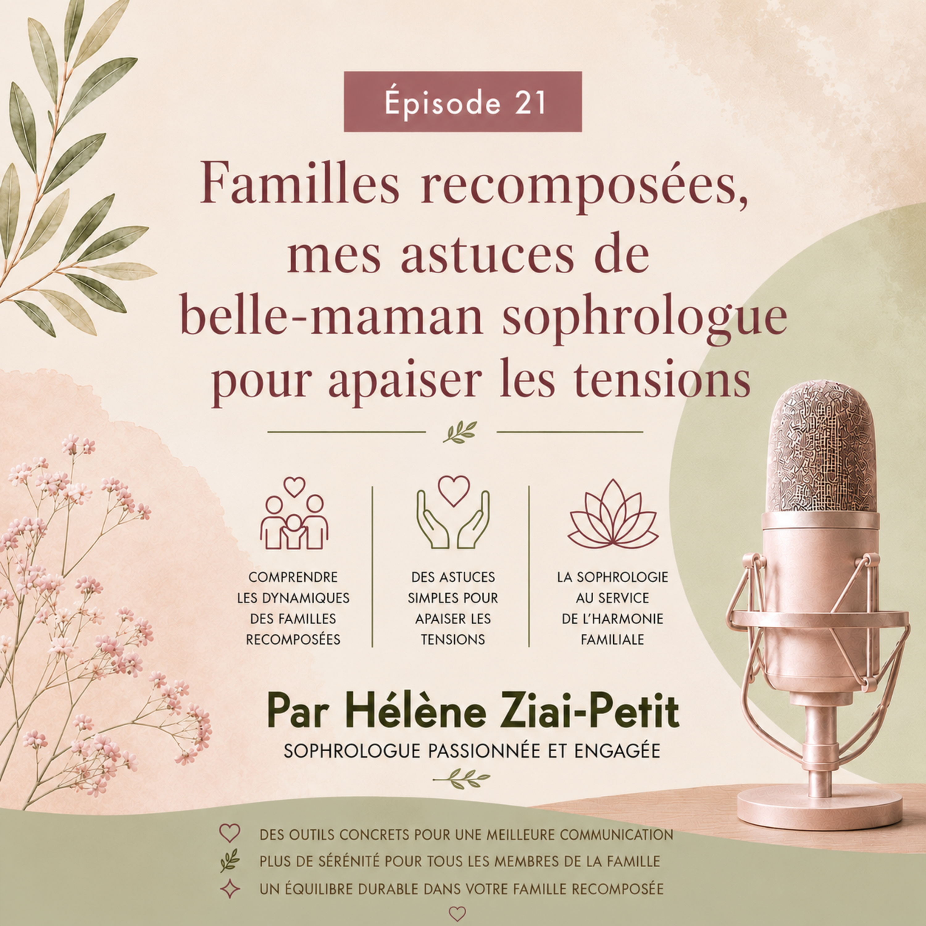 Famille recomposée : Mes astuces de belle-maman sophrologue pour apaiser les tensions episode artwork