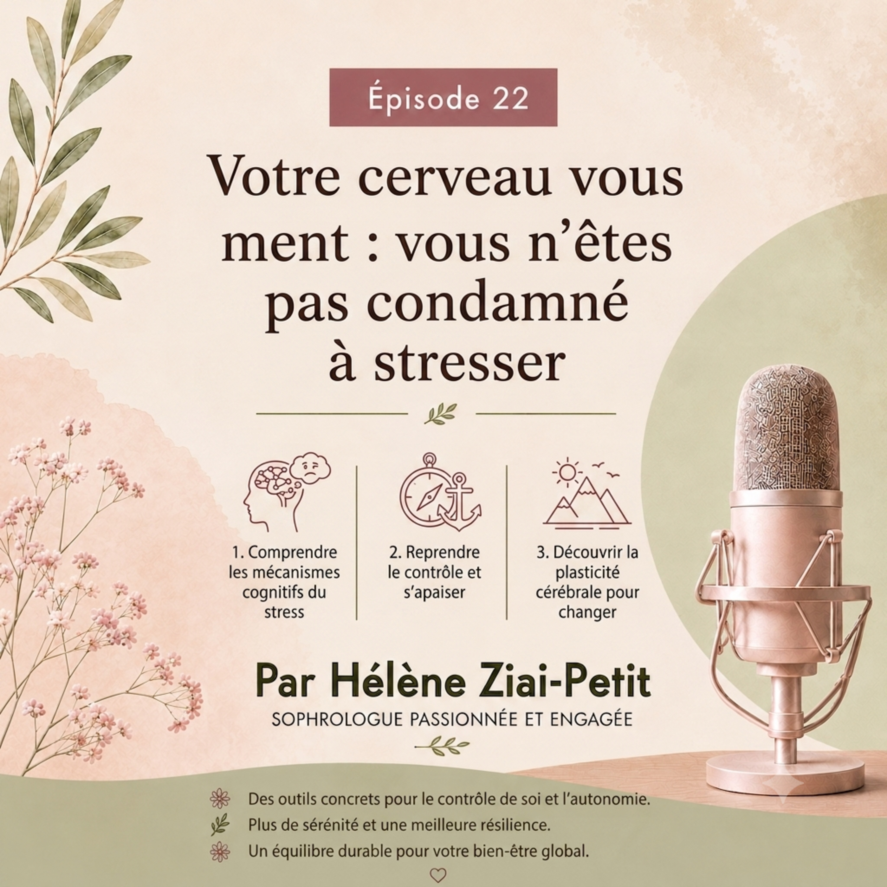 Votre cerveau vous ment : vous n’êtes pas condamné à stresser episode artwork