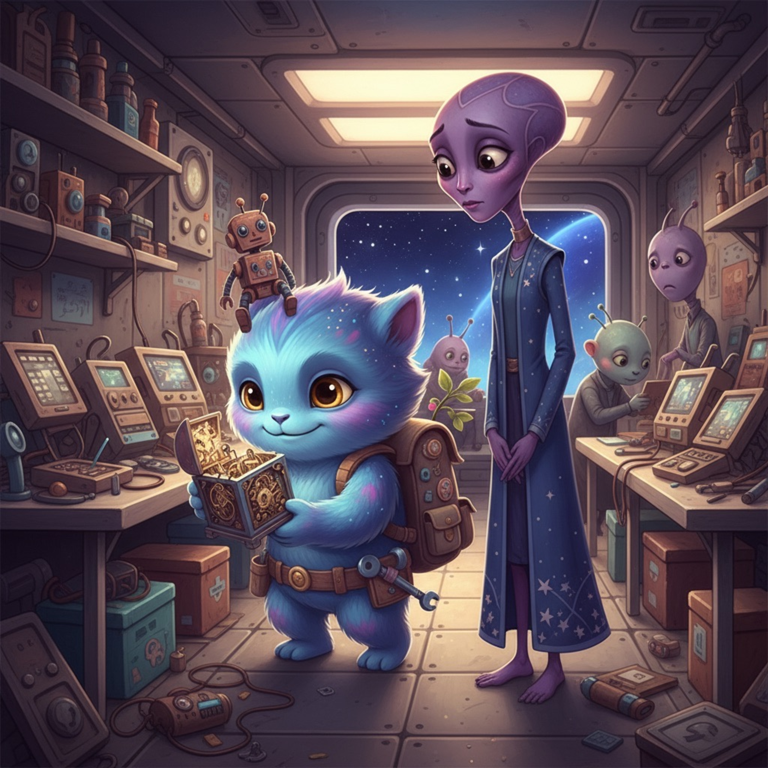 Comet Kindred and the Song of the Spiral | A Story of Hearts and Parts episode artwork