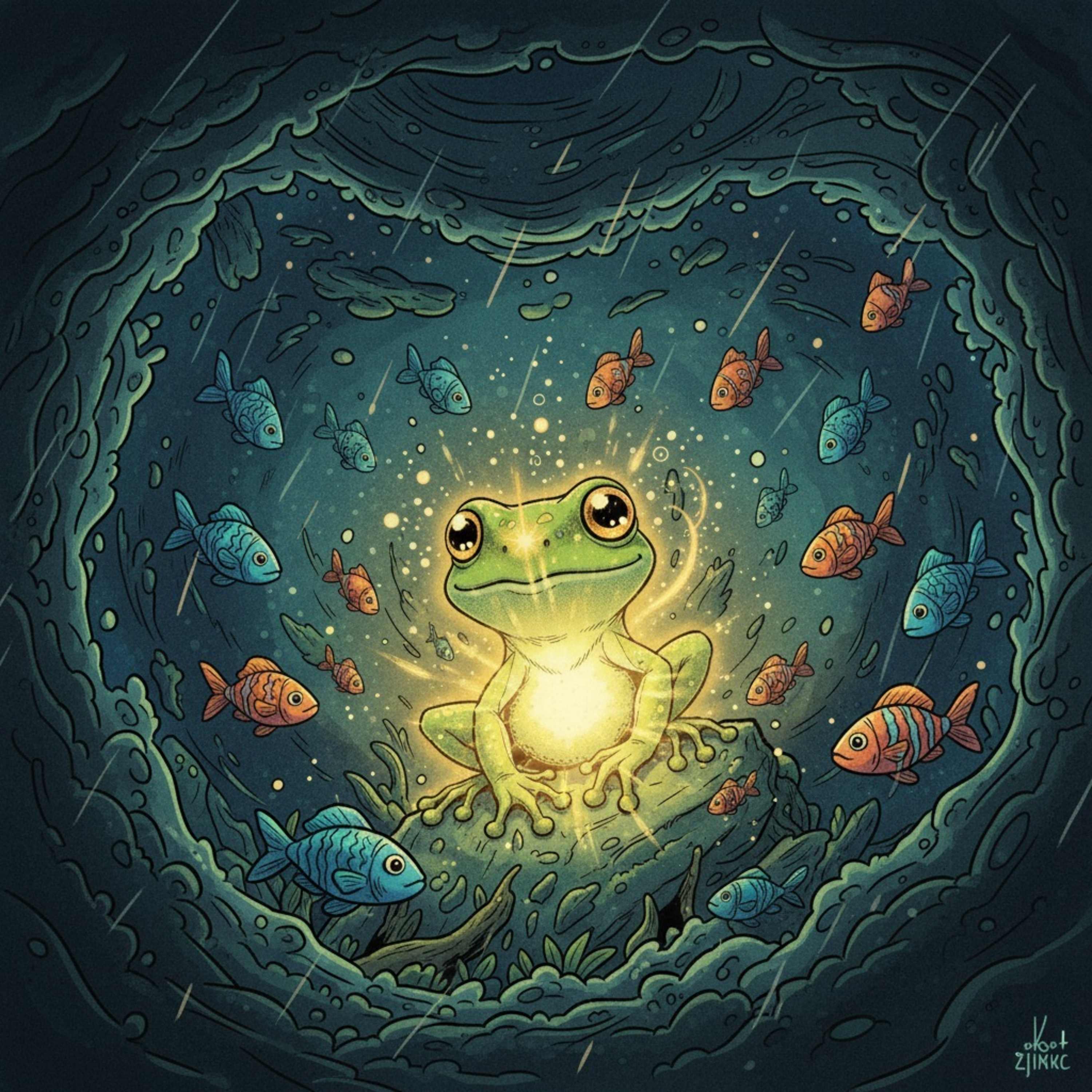 Felix Frogmeister and the Golden Sparkles | A Story of Kindness and Courage episode artwork