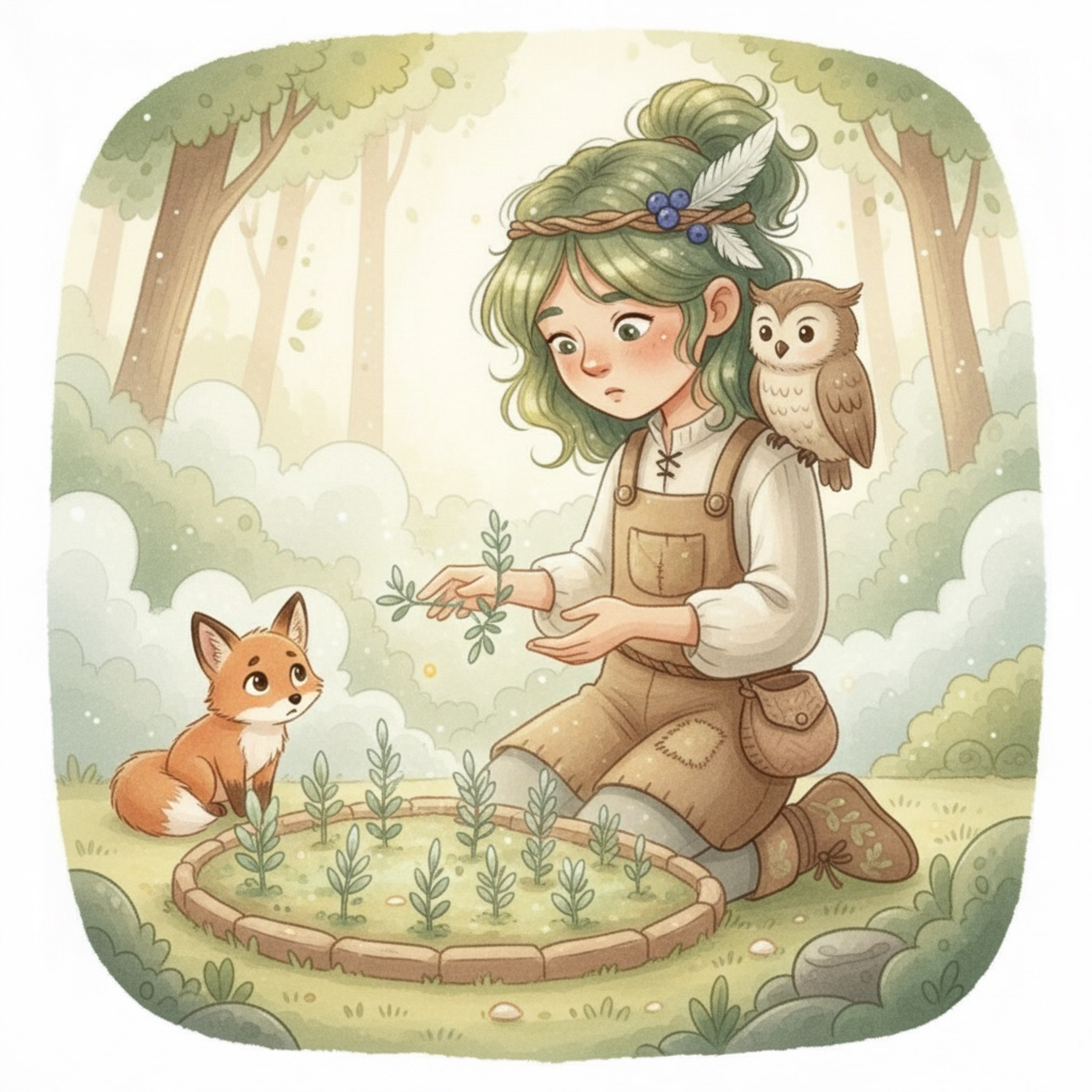 Sage and the Silent Garden | A Story of Healing and Kindness episode artwork