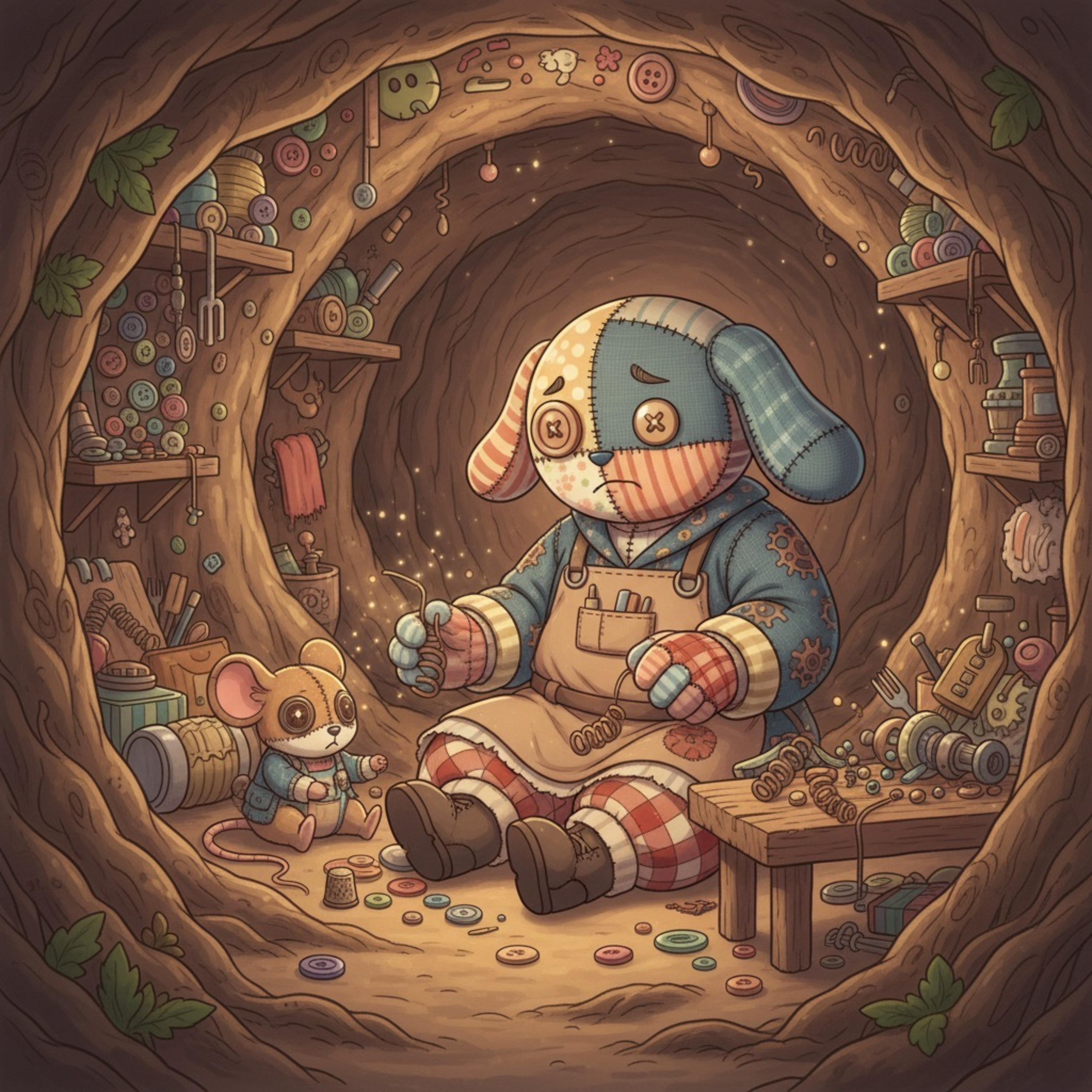 Patch and the Broken Spinner | A Story of Bravery and Rebuilding episode artwork