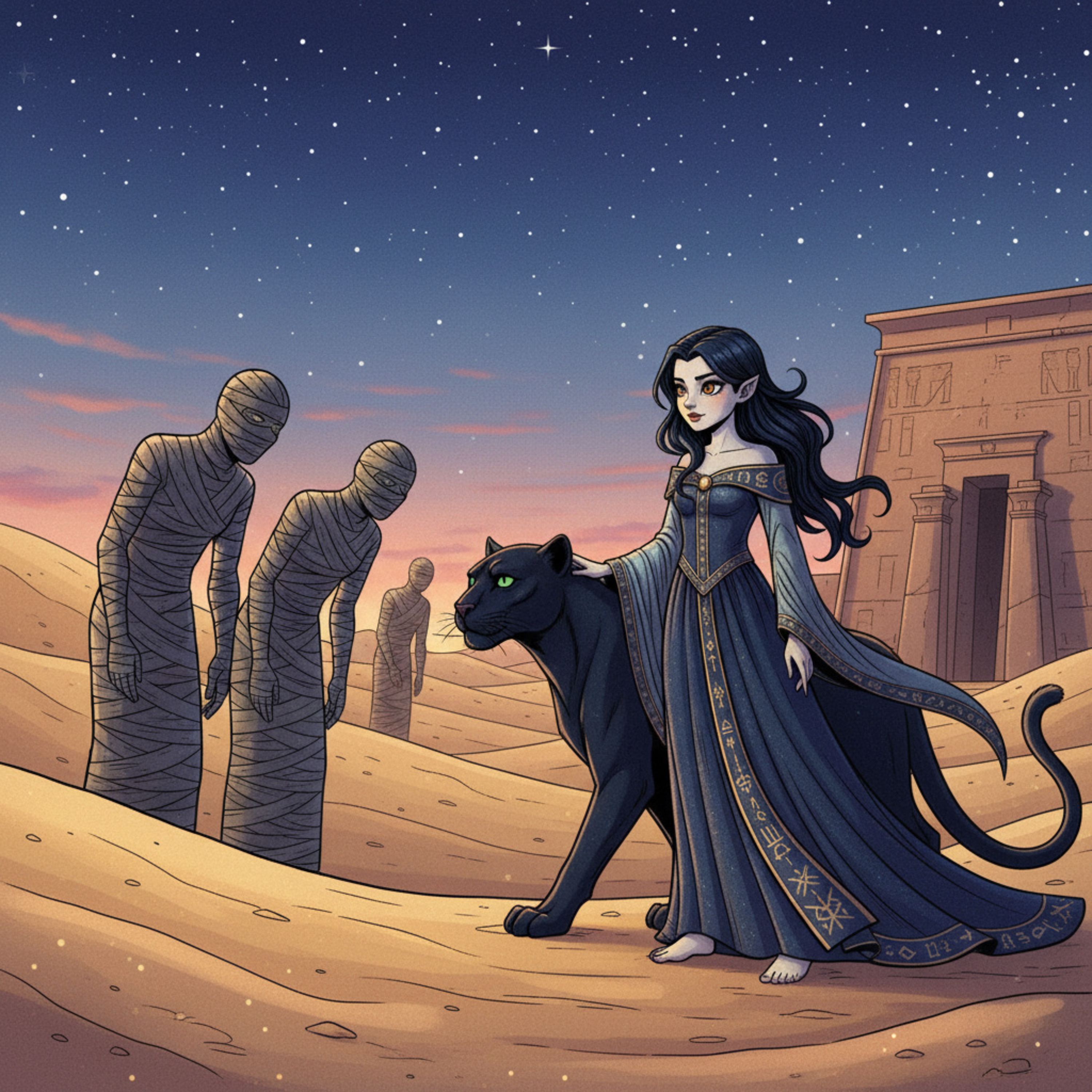 Selene and the Secret of the Sand episode artwork