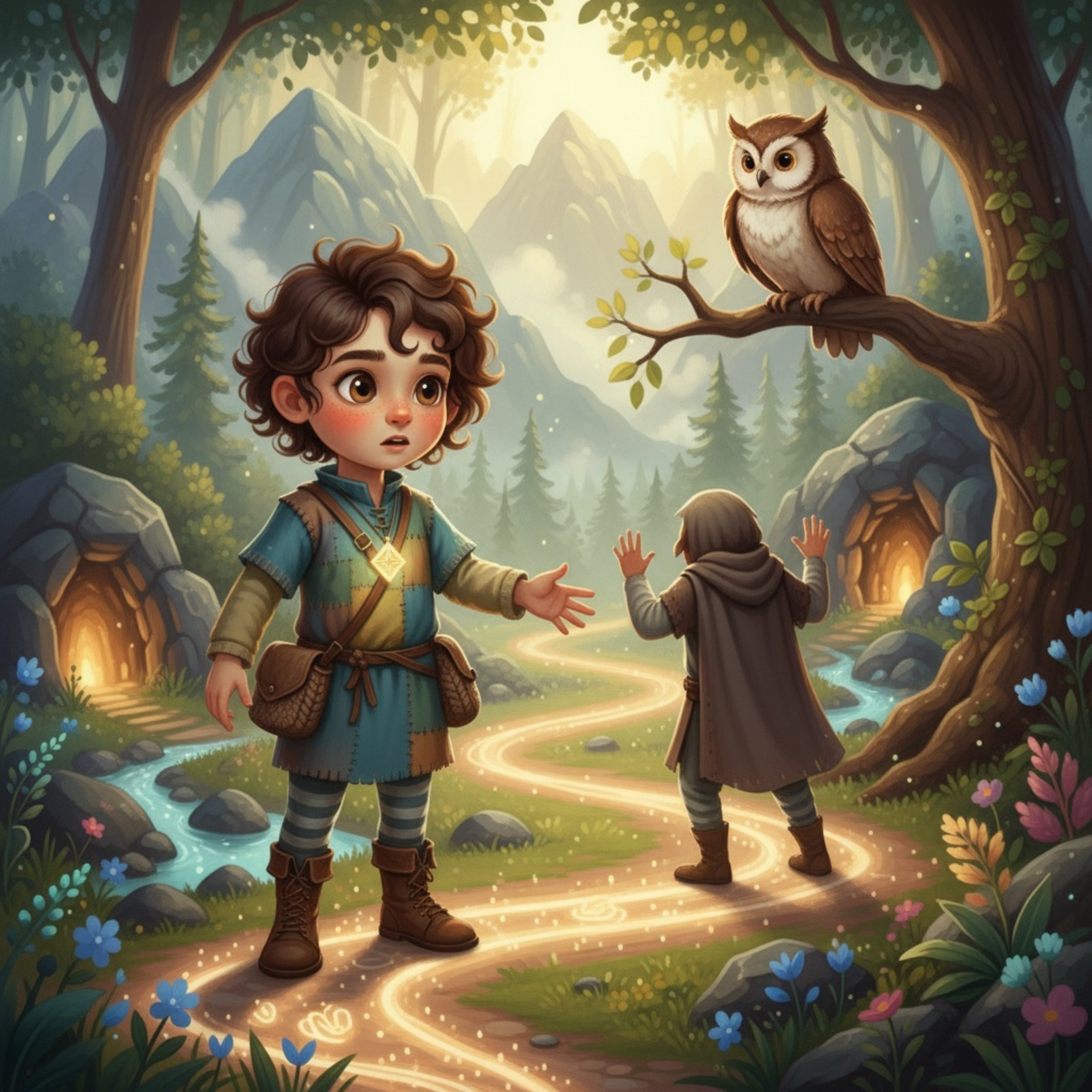 Luna Kindwhisper and the Glowing Path | A Cozy Story of Kindness episode artwork