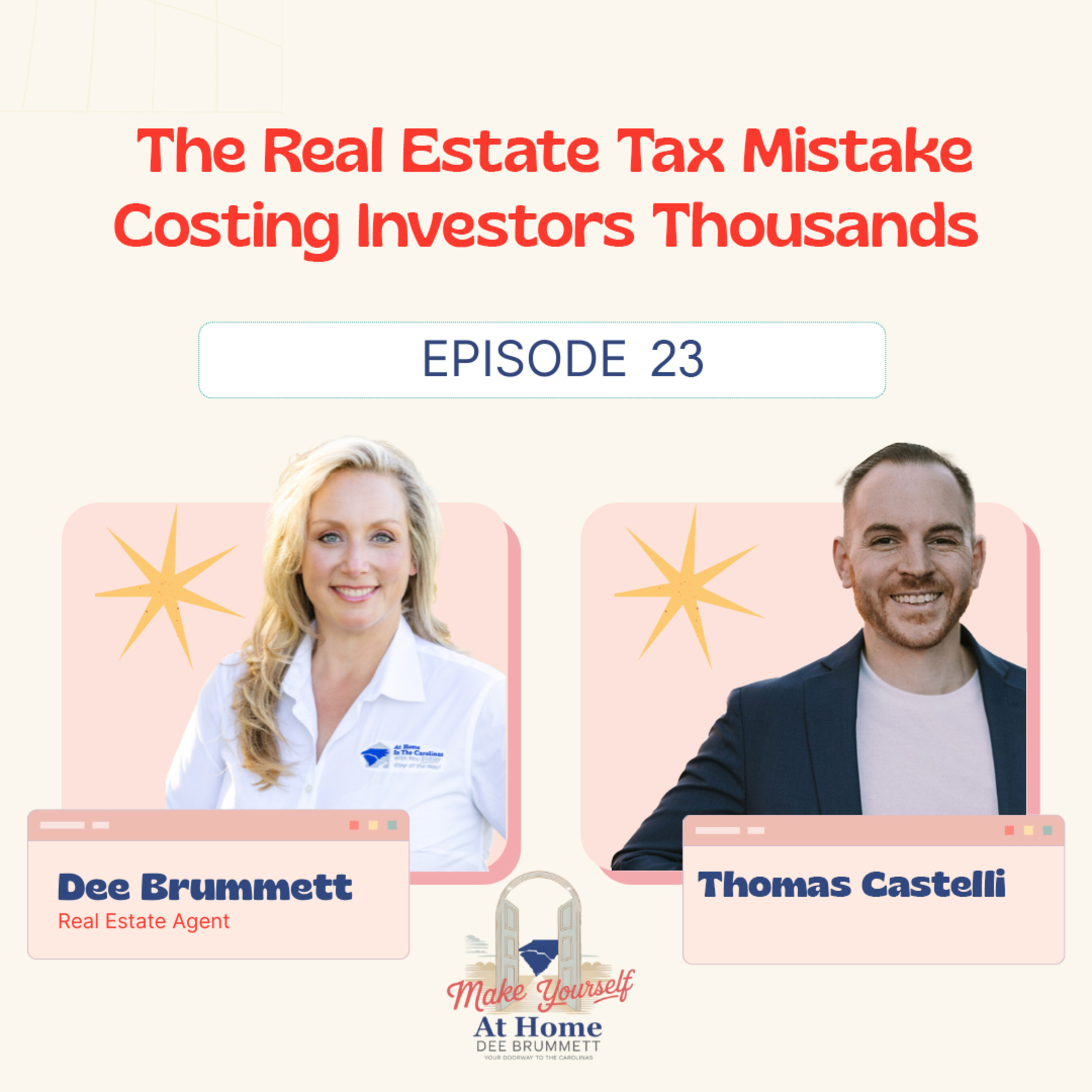How Real Estate Investors Legally Pay Less in Taxes episode artwork