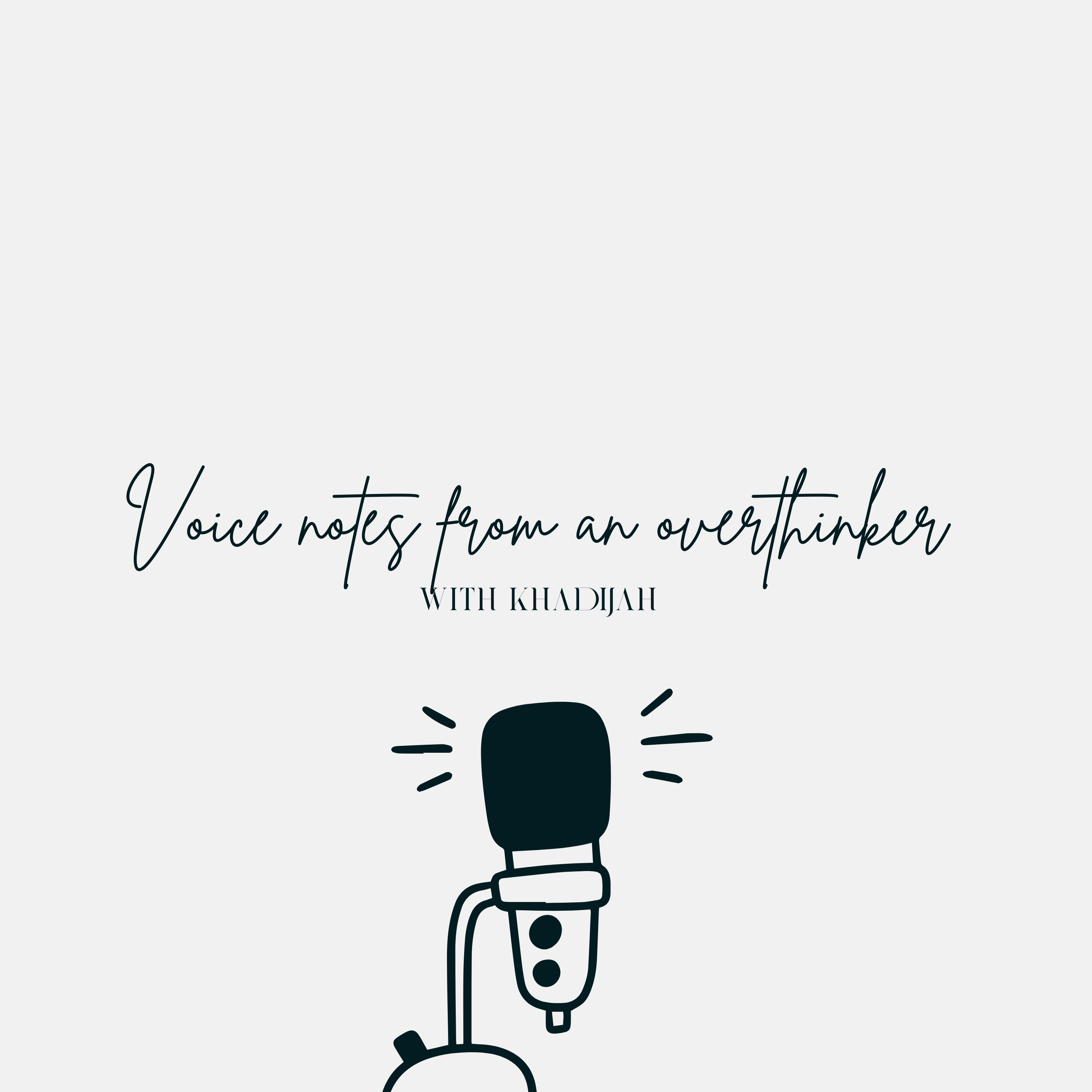 Introducing: Voice Notes from an Overthinker  episode artwork
