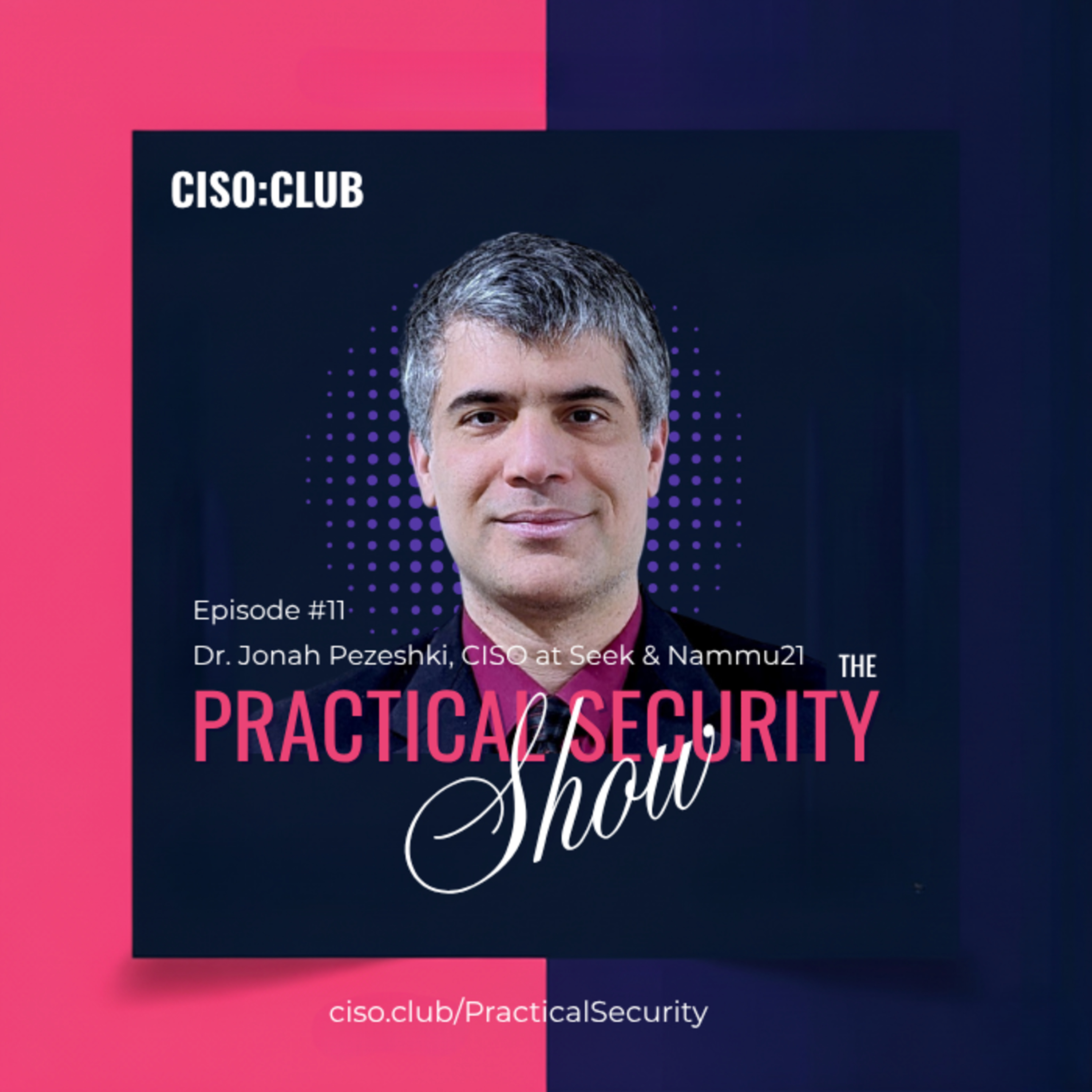 Dr. Jonah Pezeshki, CISO at Nemmu21 & Seek | Similarities and Differences in Cyber Program Execution at Small vs. Large Companies. episode artwork