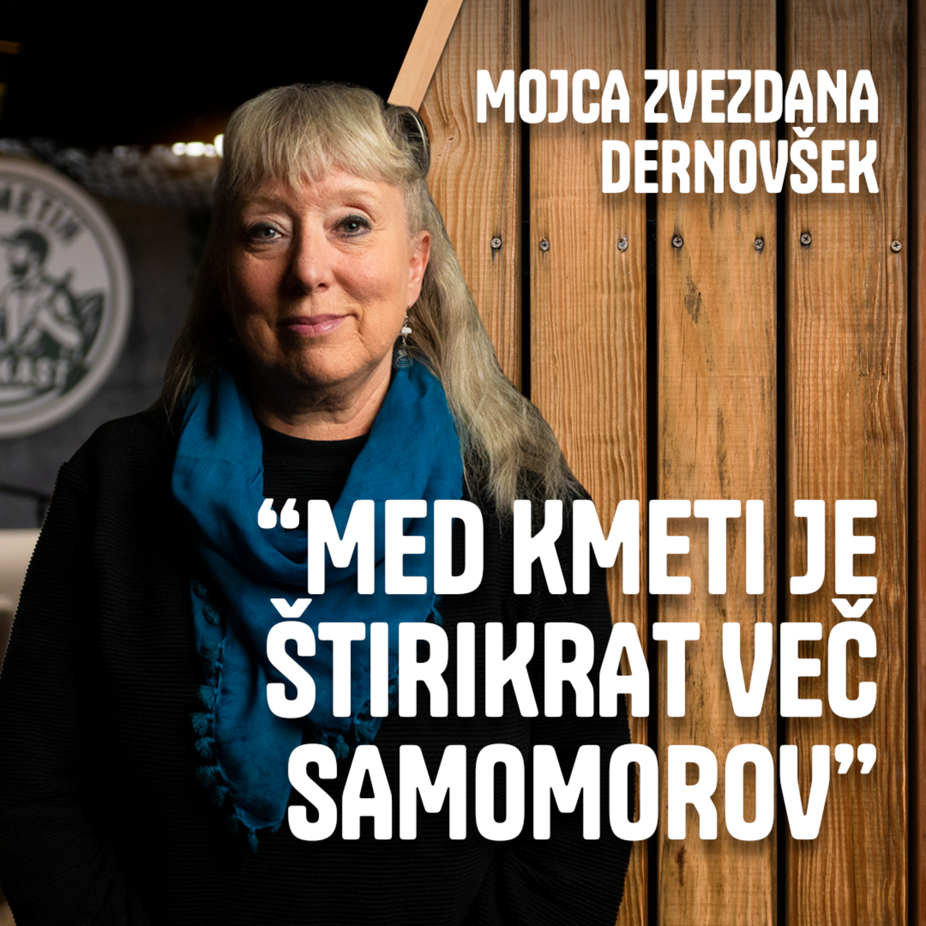 "Med kmeti je štirikrat več samomorov.” - Mojca Zvezdana Dernovšek, psihiatrinja episode artwork