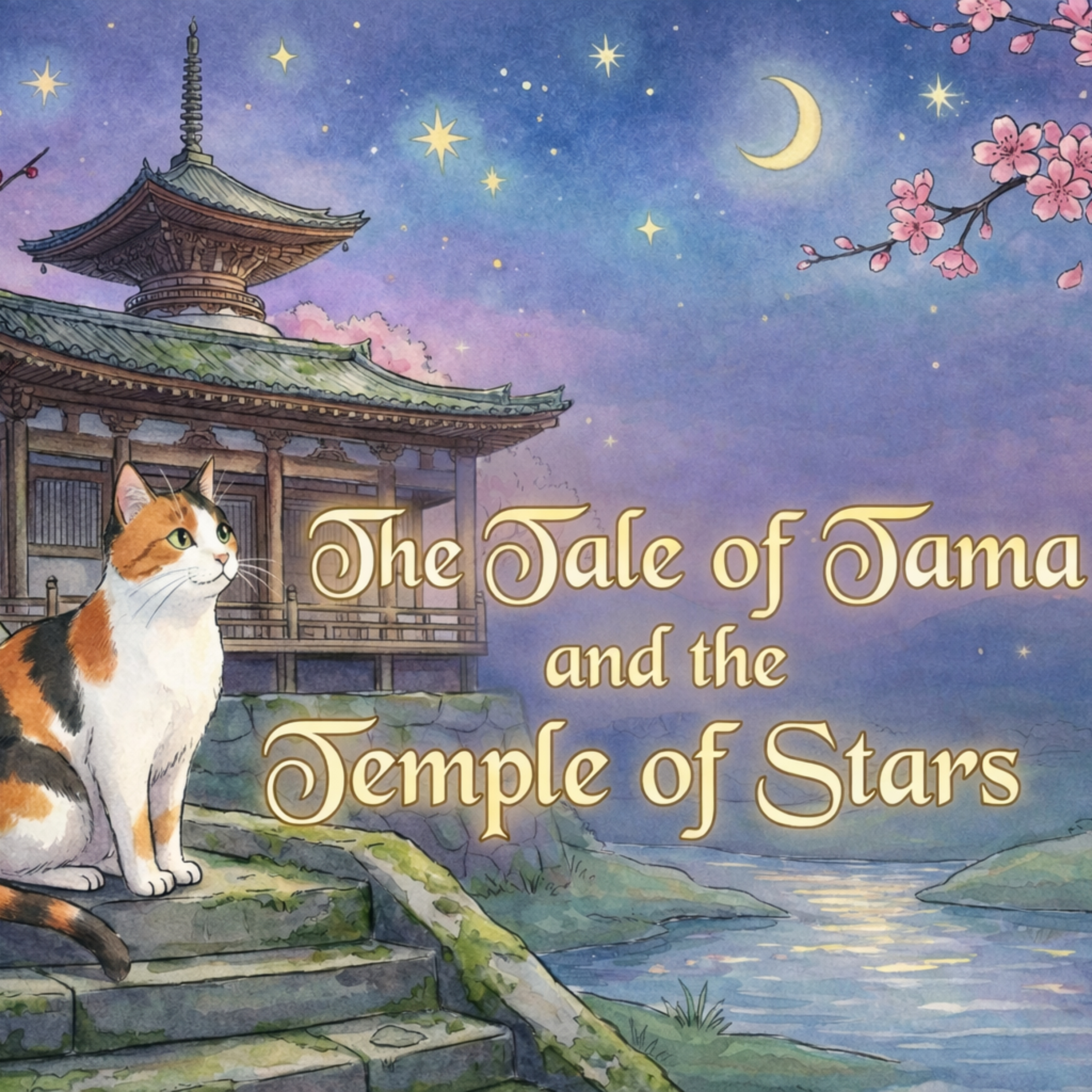 The Tale of Tama and the Temple of Stars (Japanese folktales) episode artwork