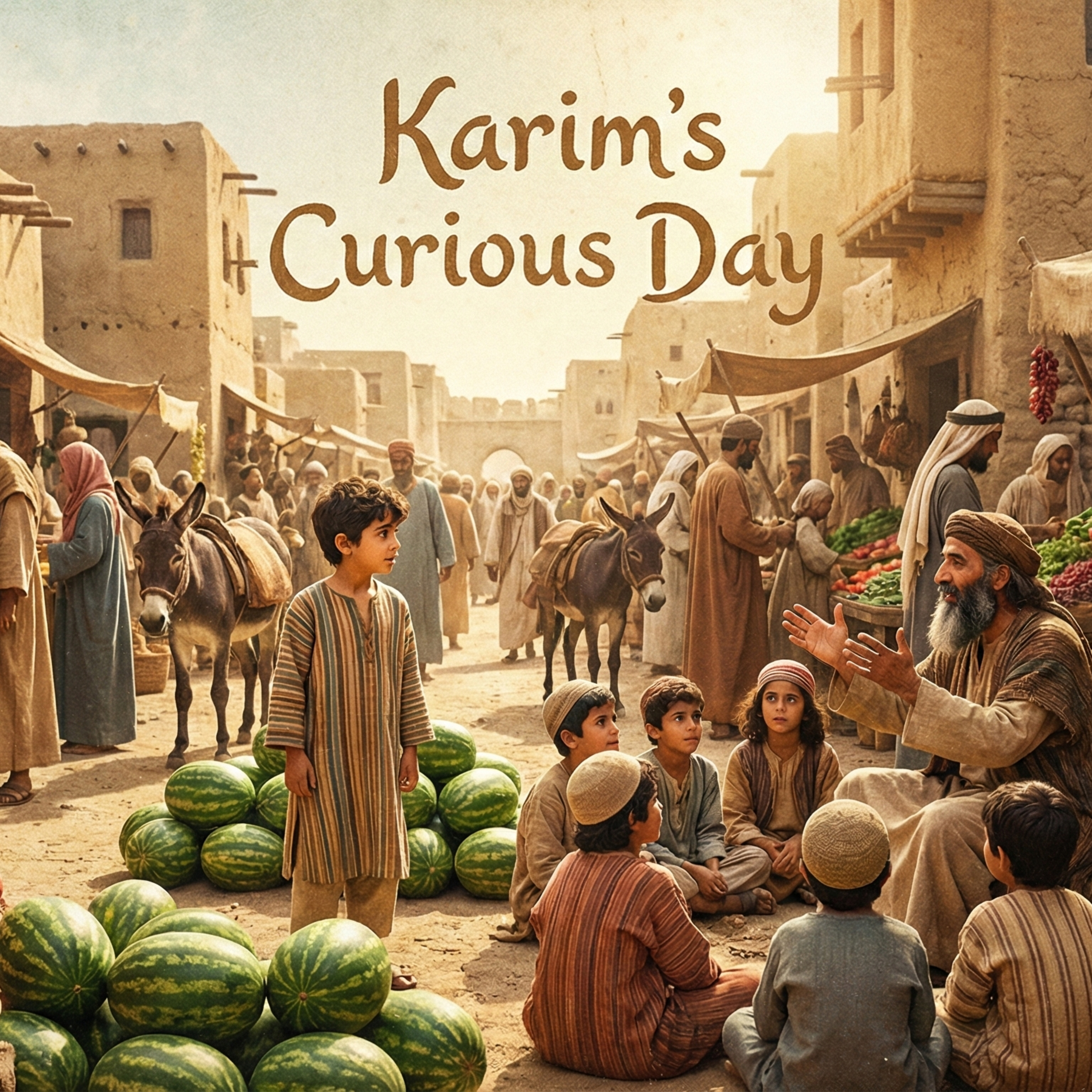 Karim's Curious Day (Arabian Nights story) episode artwork