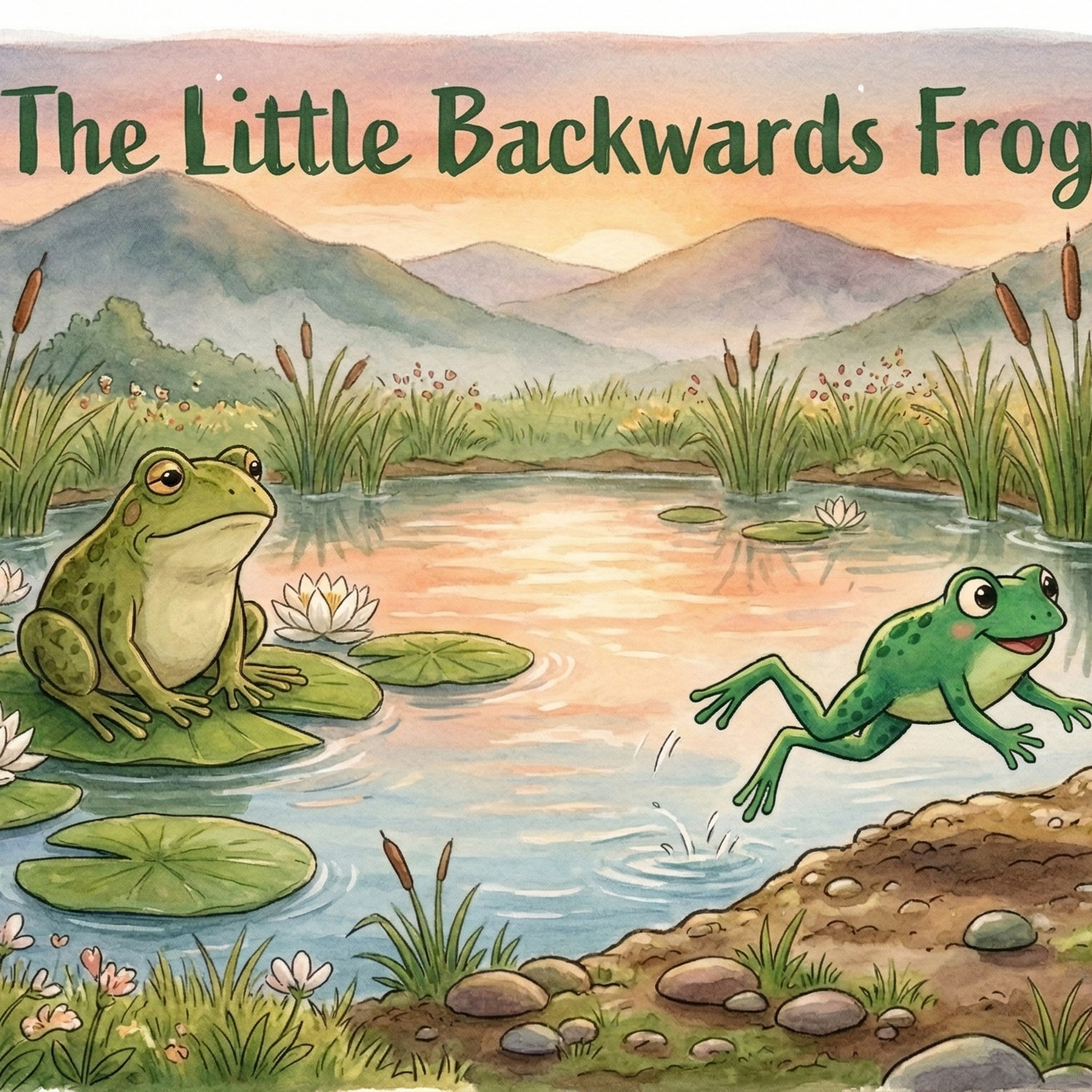 The Little Backwards Frog (Korea folktale)  episode artwork