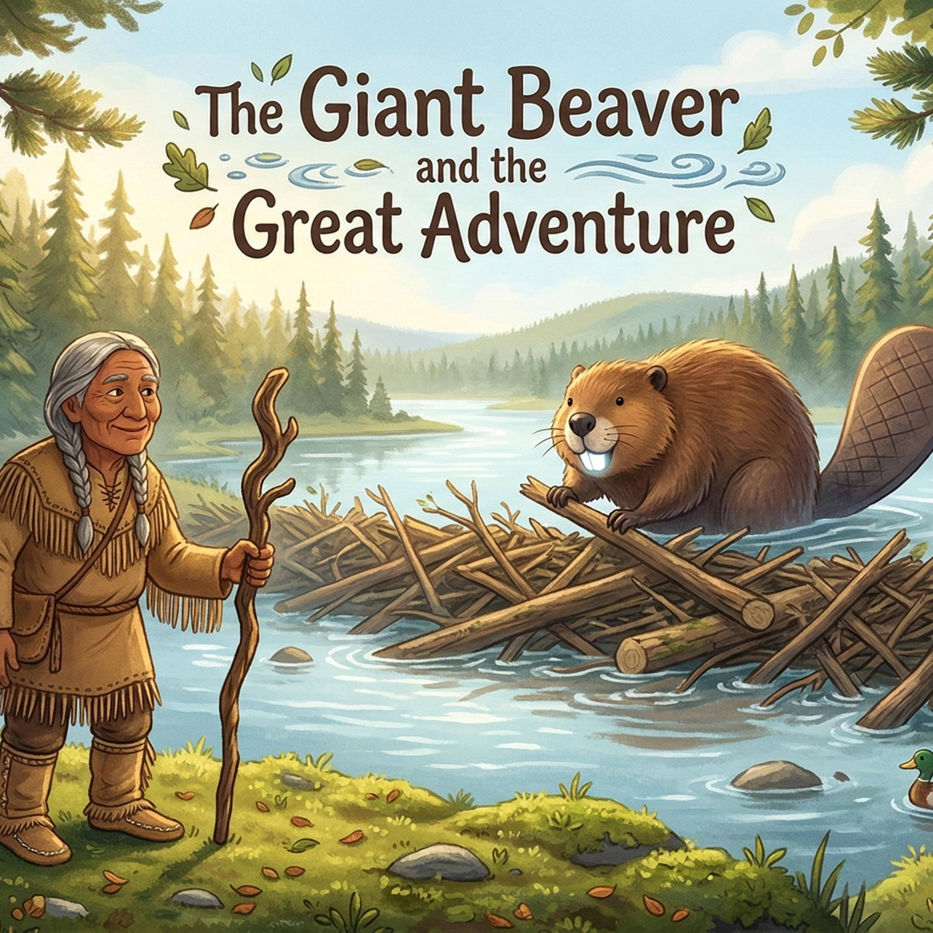 The Giant Beaver and the Great Adventure ( Subarctic and Arctic folktale ) episode artwork