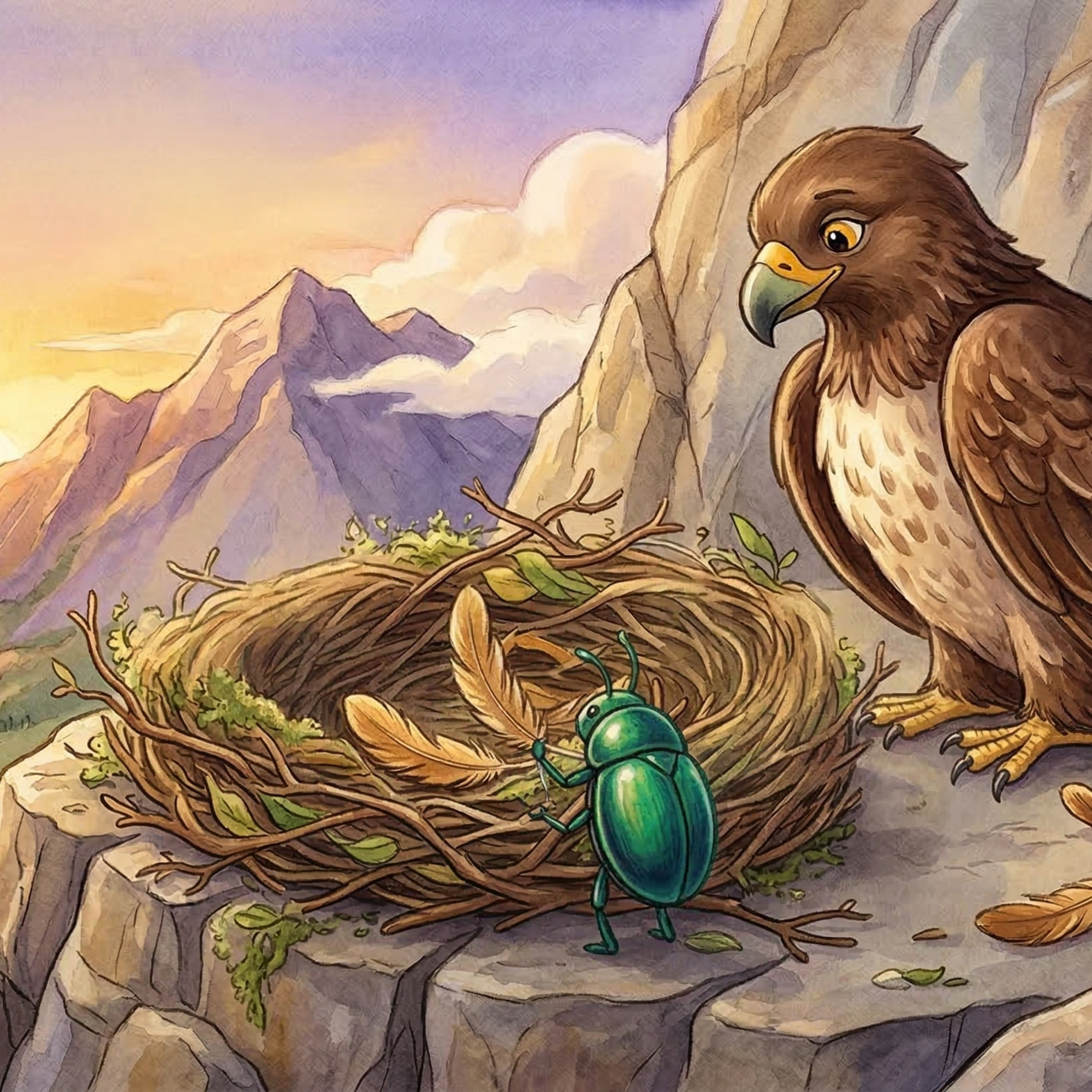 The Meadow of Whispers (Aesop's Fables) episode artwork
