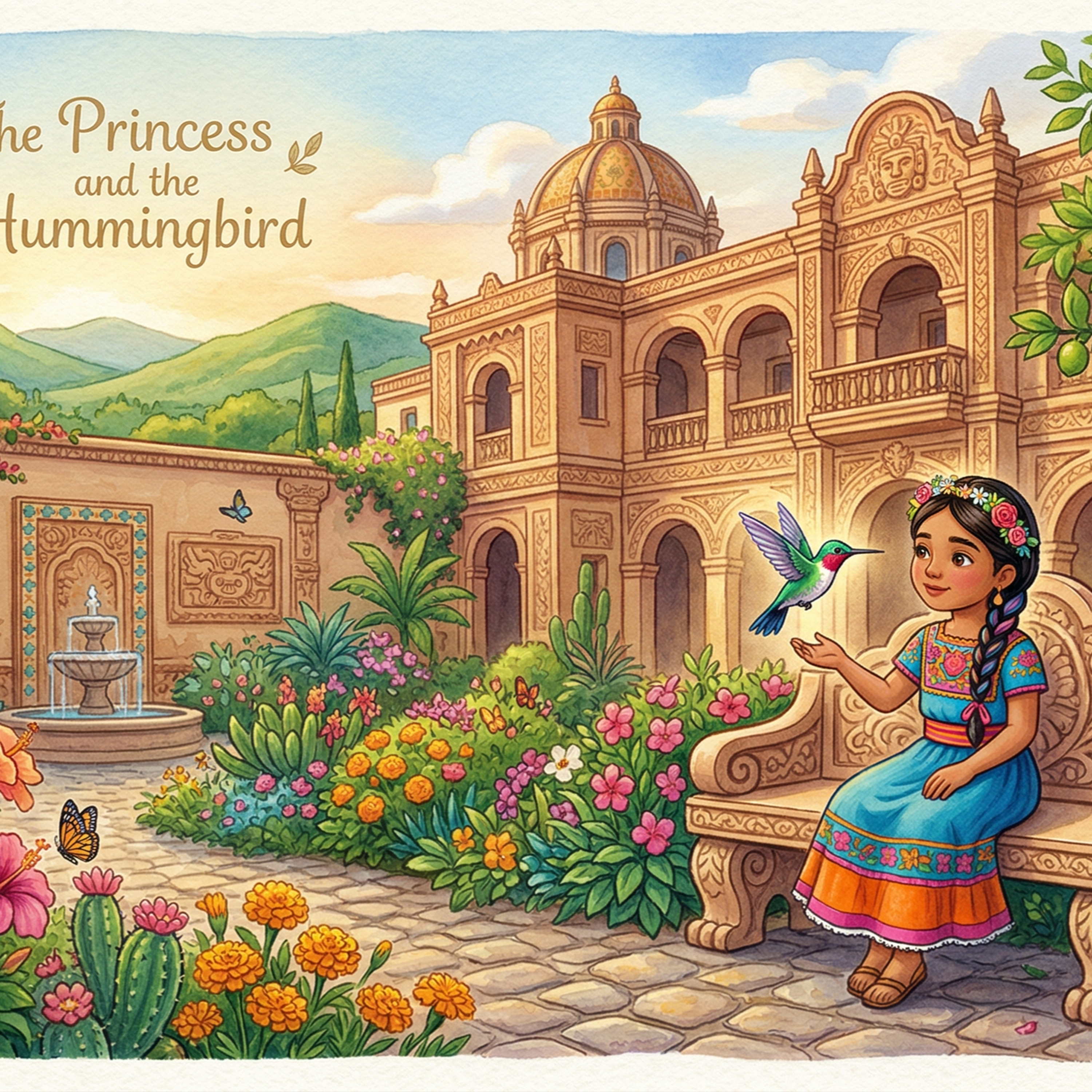 The Princess and the Hummingbird (Ancient Mexican folklore) episode artwork