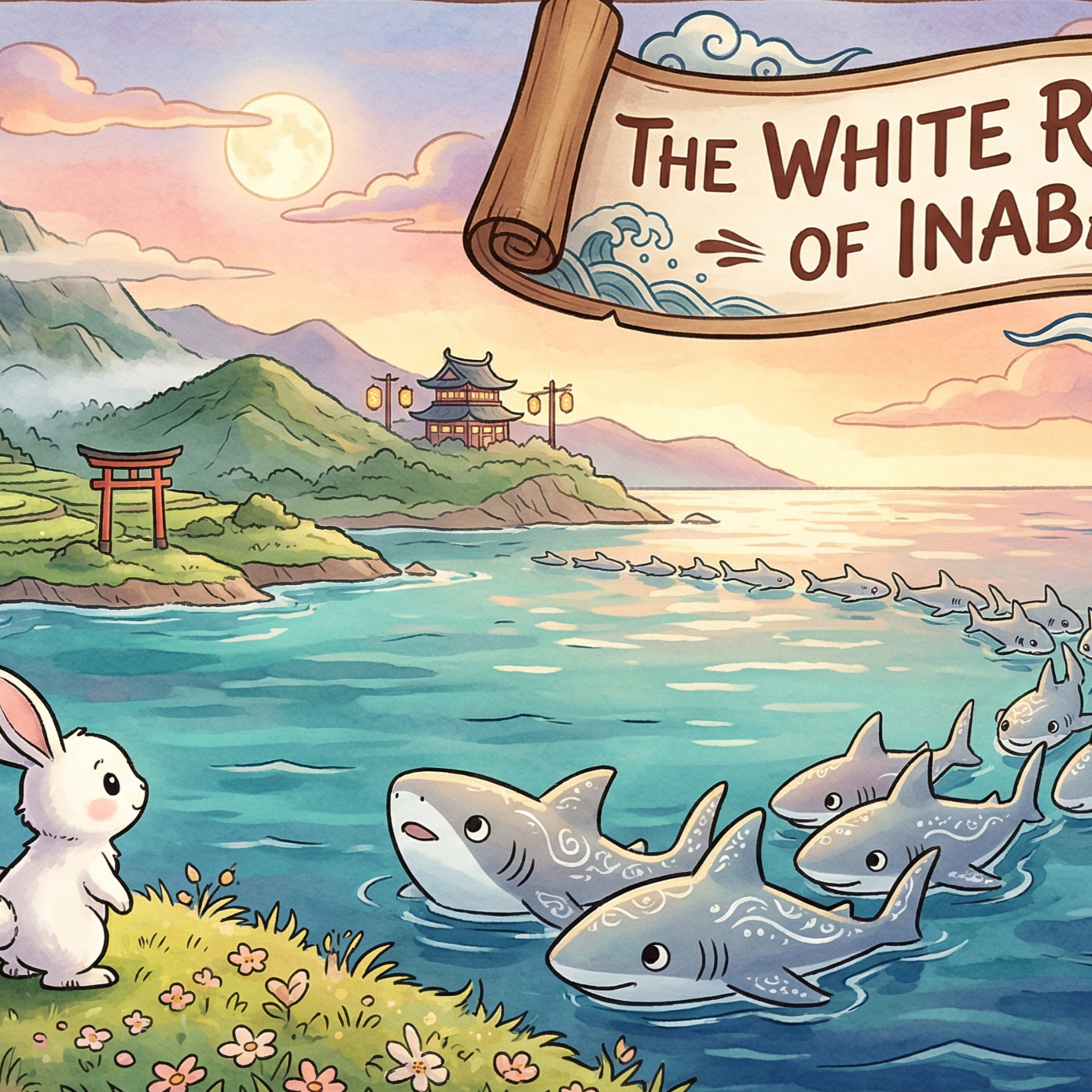 The White Rabbit of Inaba (Japanese folktale)  episode artwork