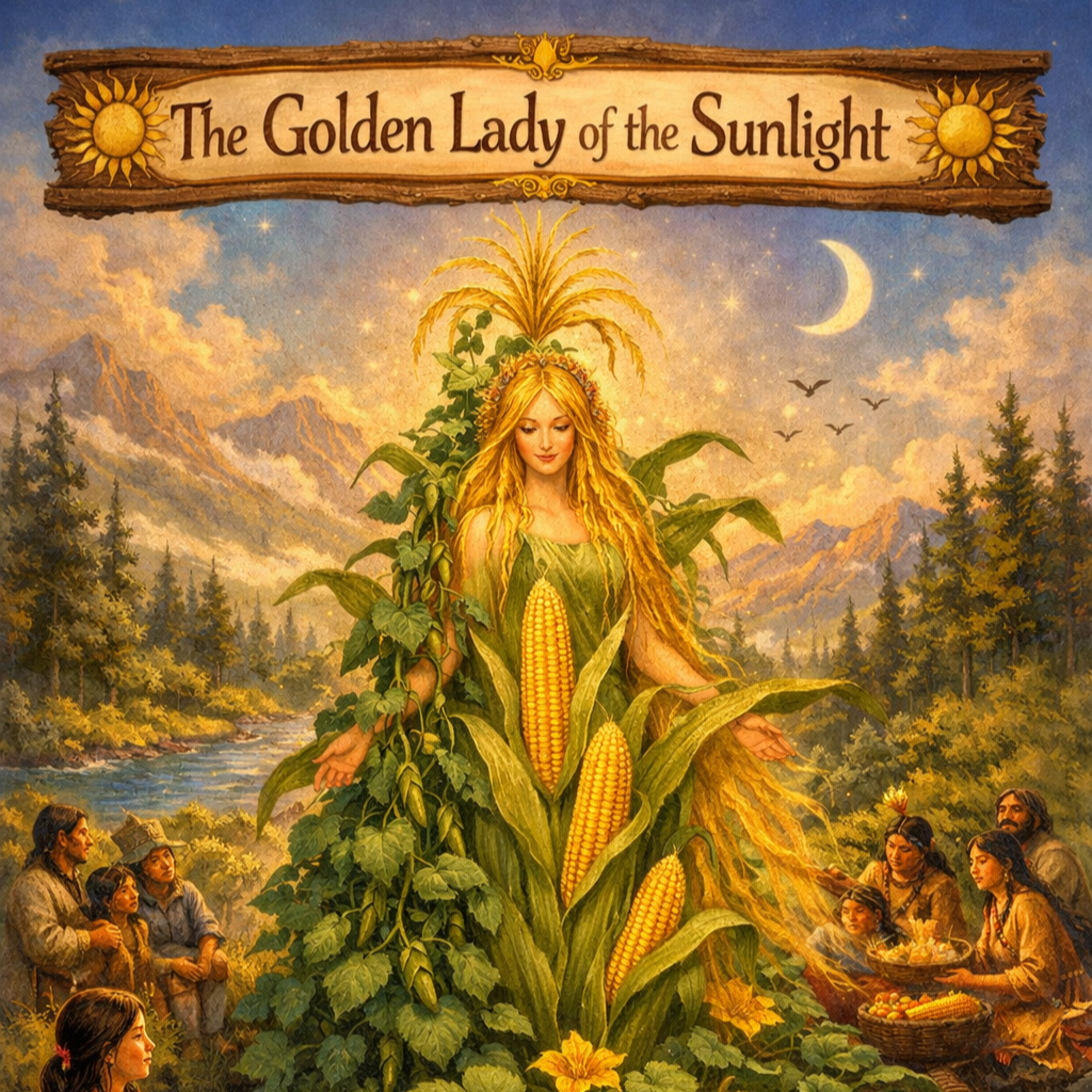 The Golden Lady of the Sunlight (Native American folktale)  episode artwork