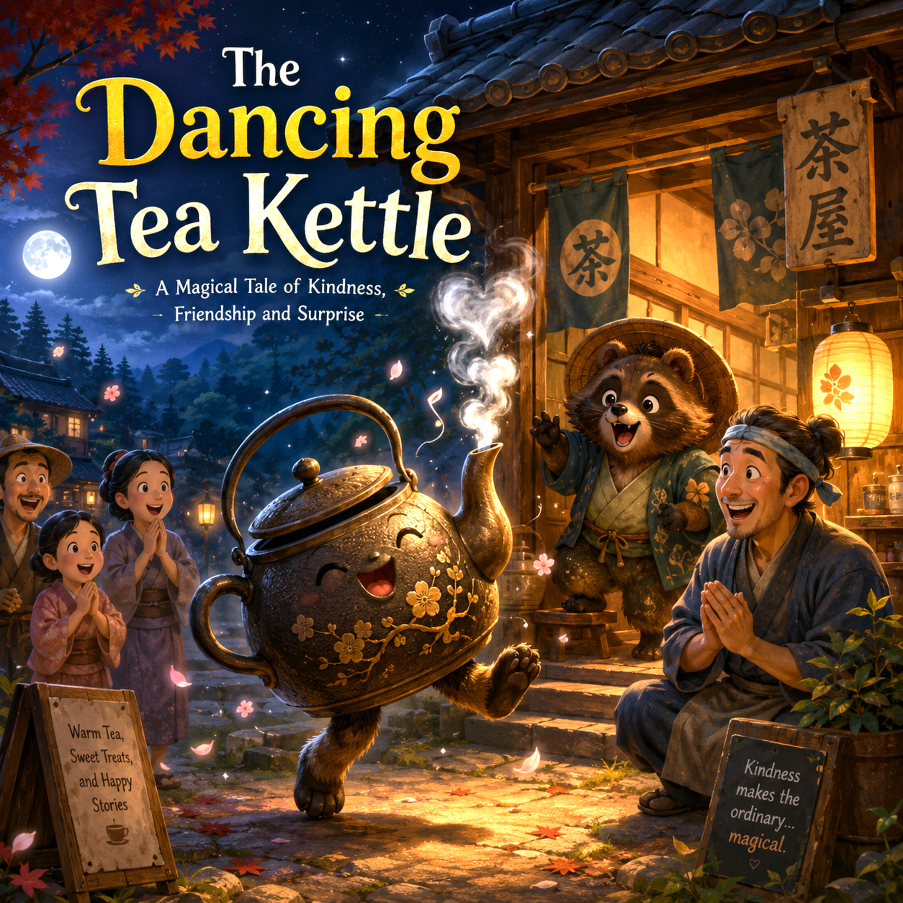 The Dancing Tea Kettle (Japanese folktale ) episode artwork