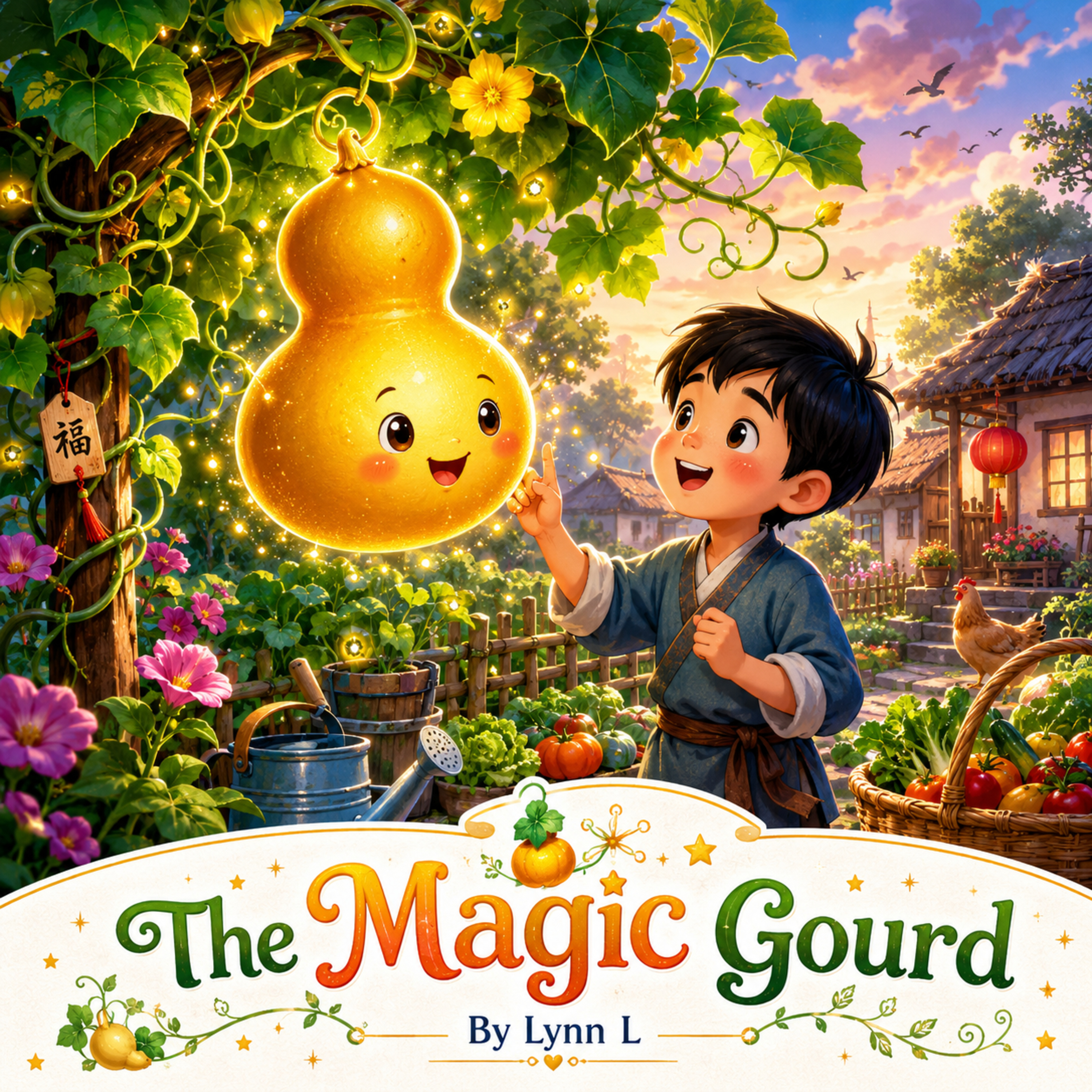 The Magic Gourd( Chinese folktale) episode artwork