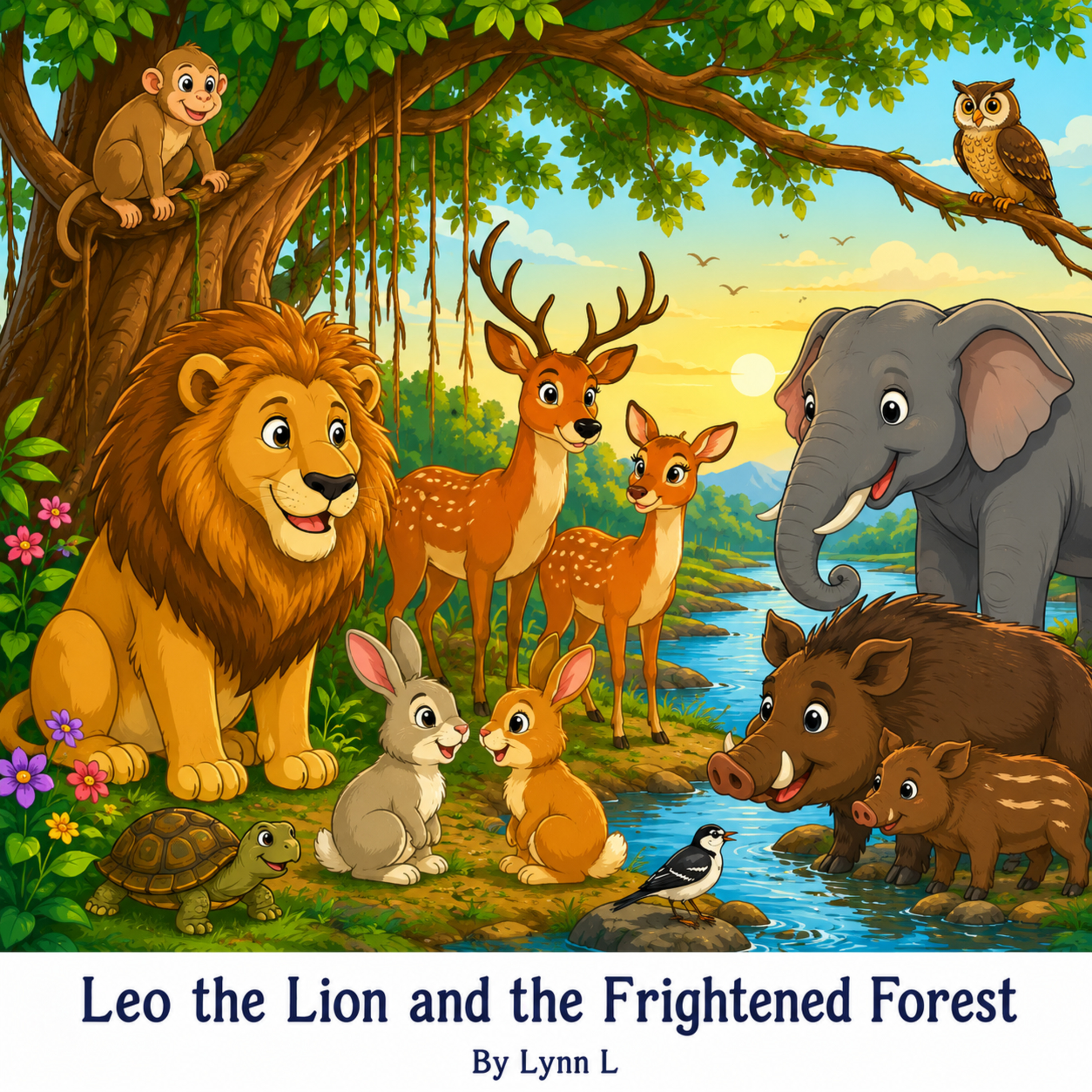 Leo the Lion and the Frightened Forest ( Kids) episode artwork