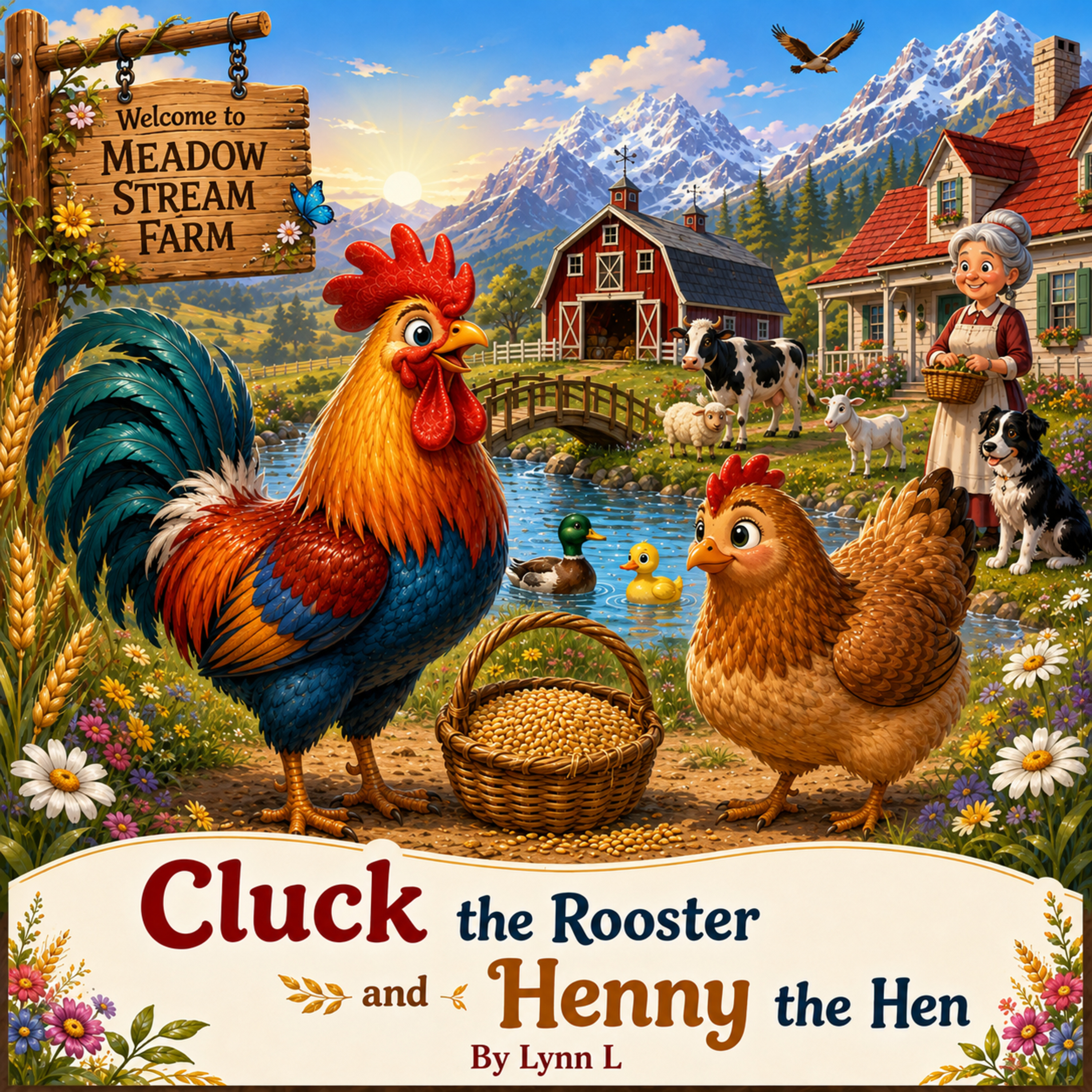Cluck the Rooster and Henny the Hen (Norwegian folktale) episode artwork