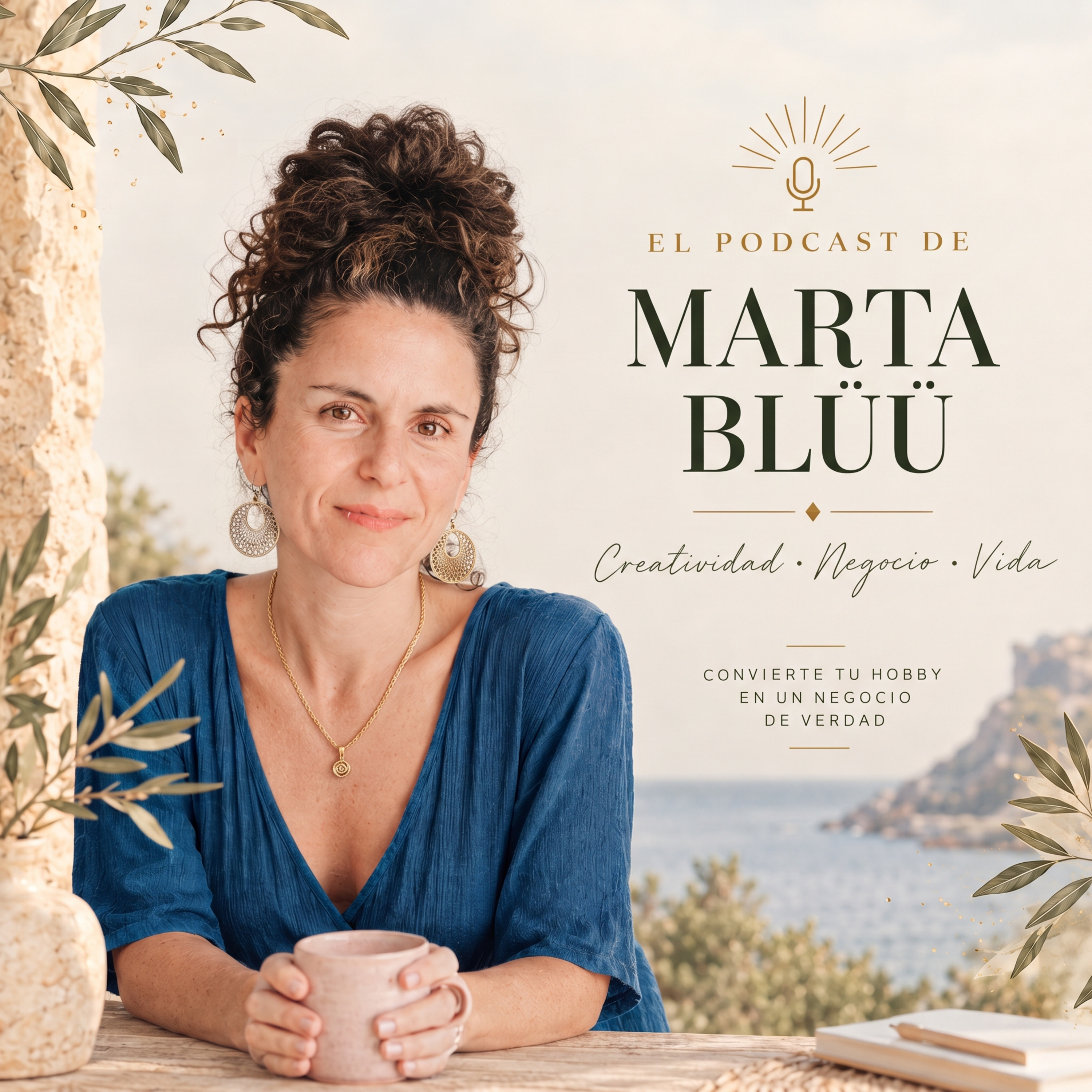 Portada de El podcast de Marta Bluü