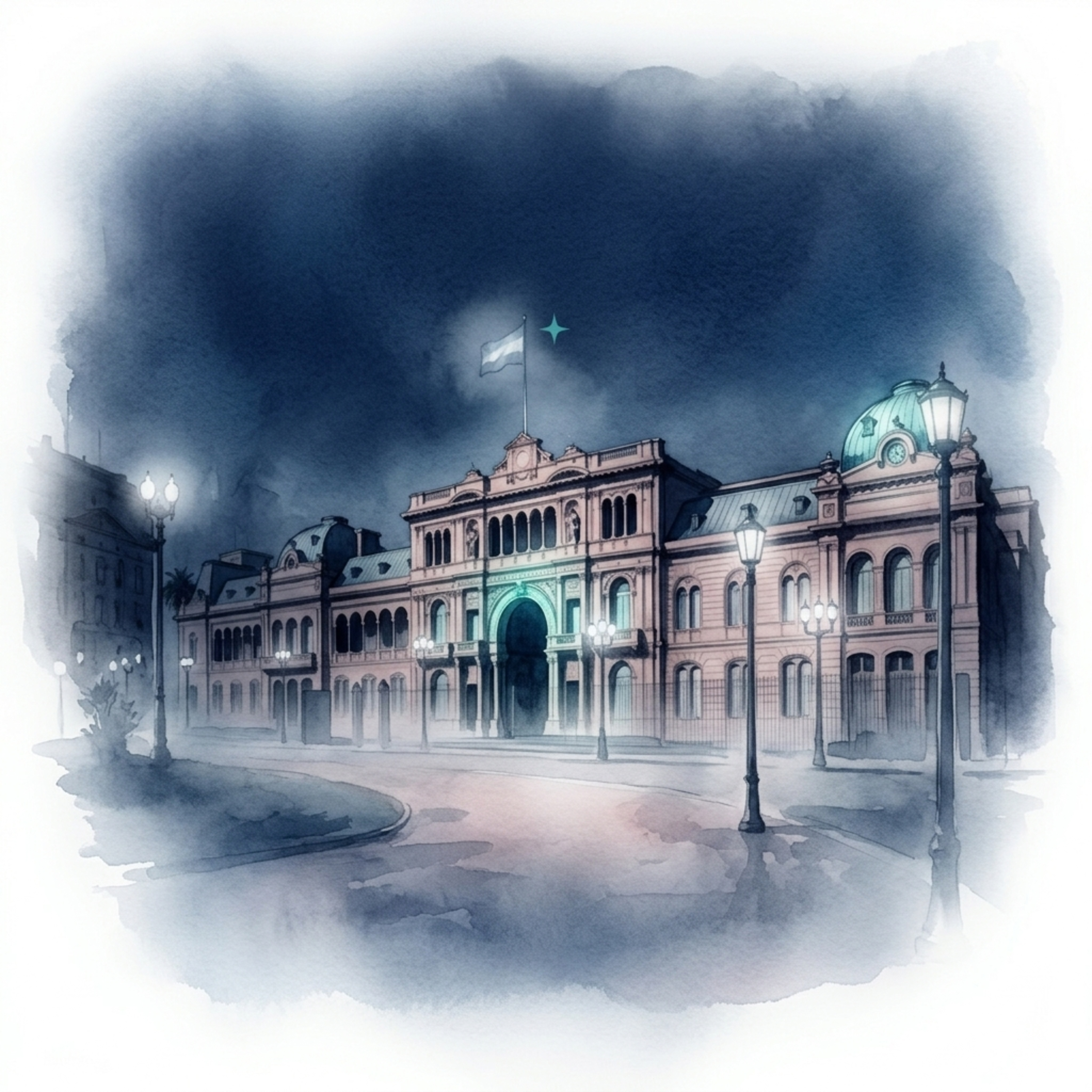 2.15 La Casa Rosada de Buenos Aires (sin música) | Historia calmante para dormir para adultos con Ruido Marrón