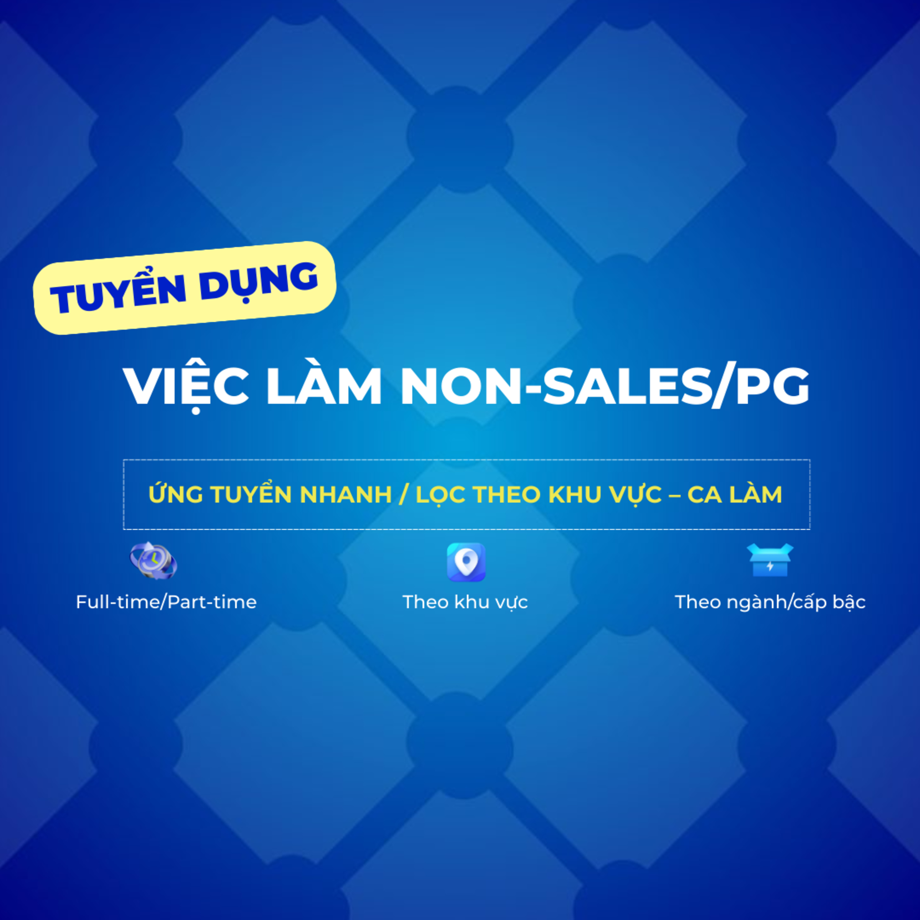 Việc làm non sales PG và lựa chọn công việc không áp lực doanh số episode artwork