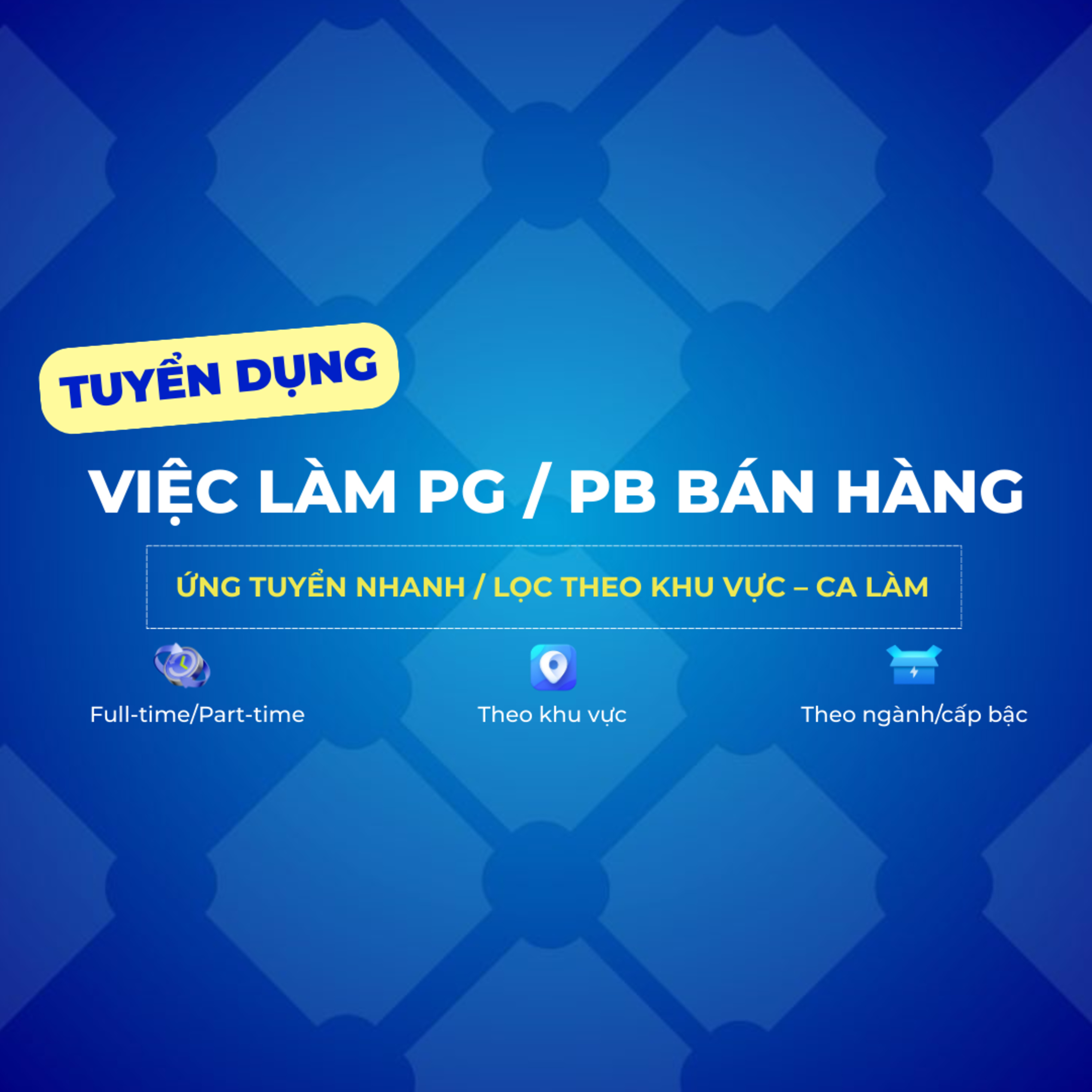 Việc làm PG PB bán hàng và cơ hội tăng thu nhập theo ca episode artwork