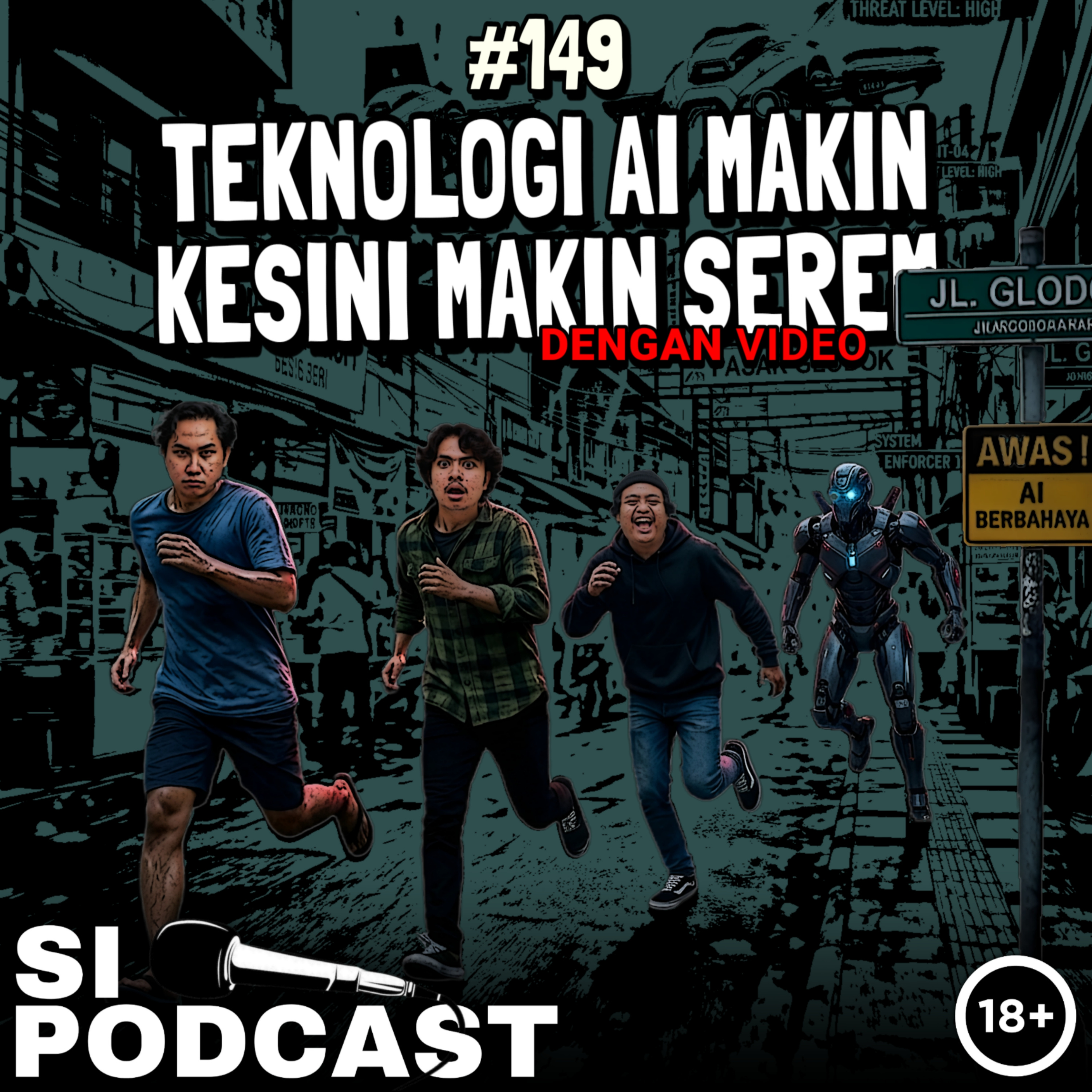 149. Teknologi AI Makin Kesini Makin Serem episode artwork