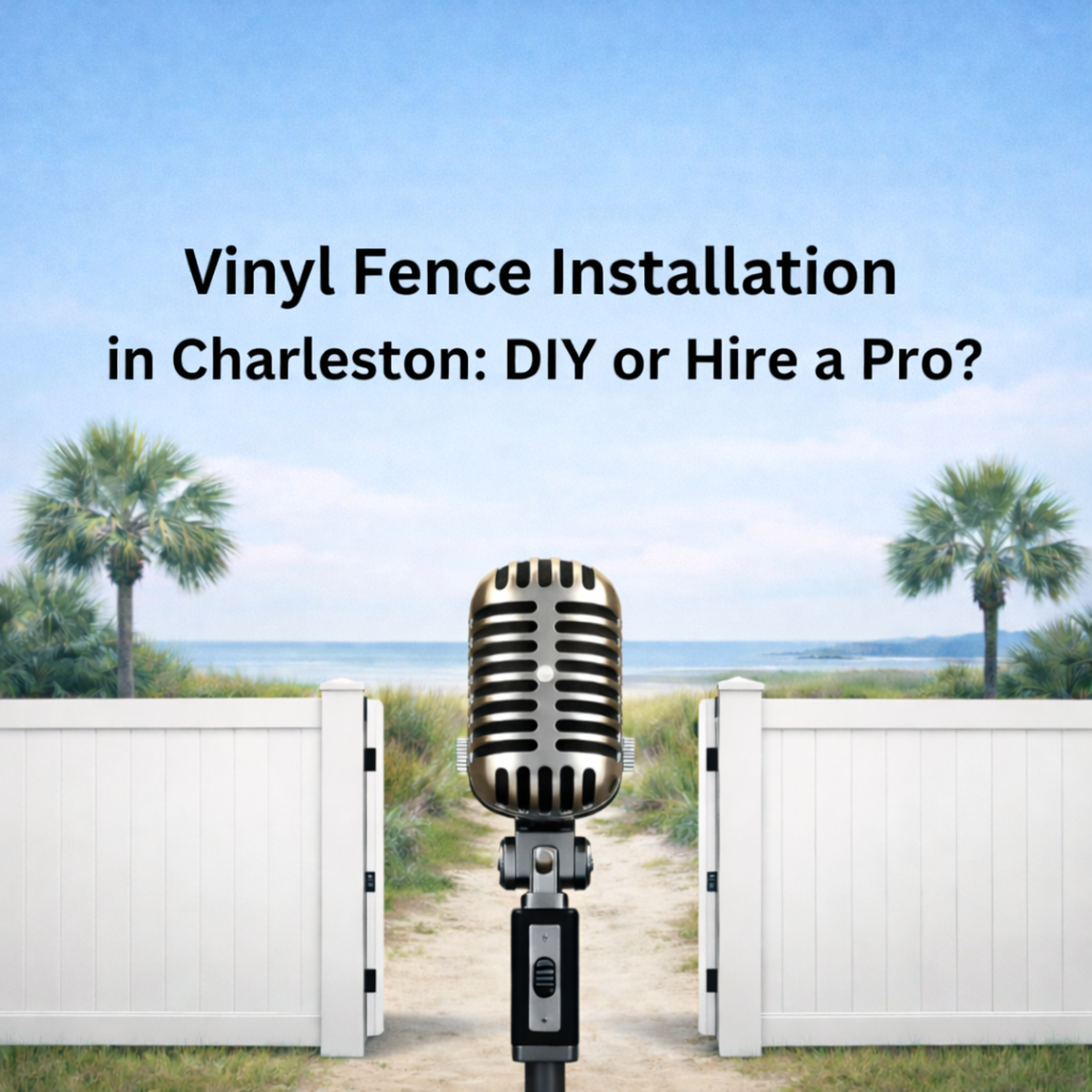 Vinyl Fence Installation in Charleston: DIY or Hire a Pro? episode artwork
