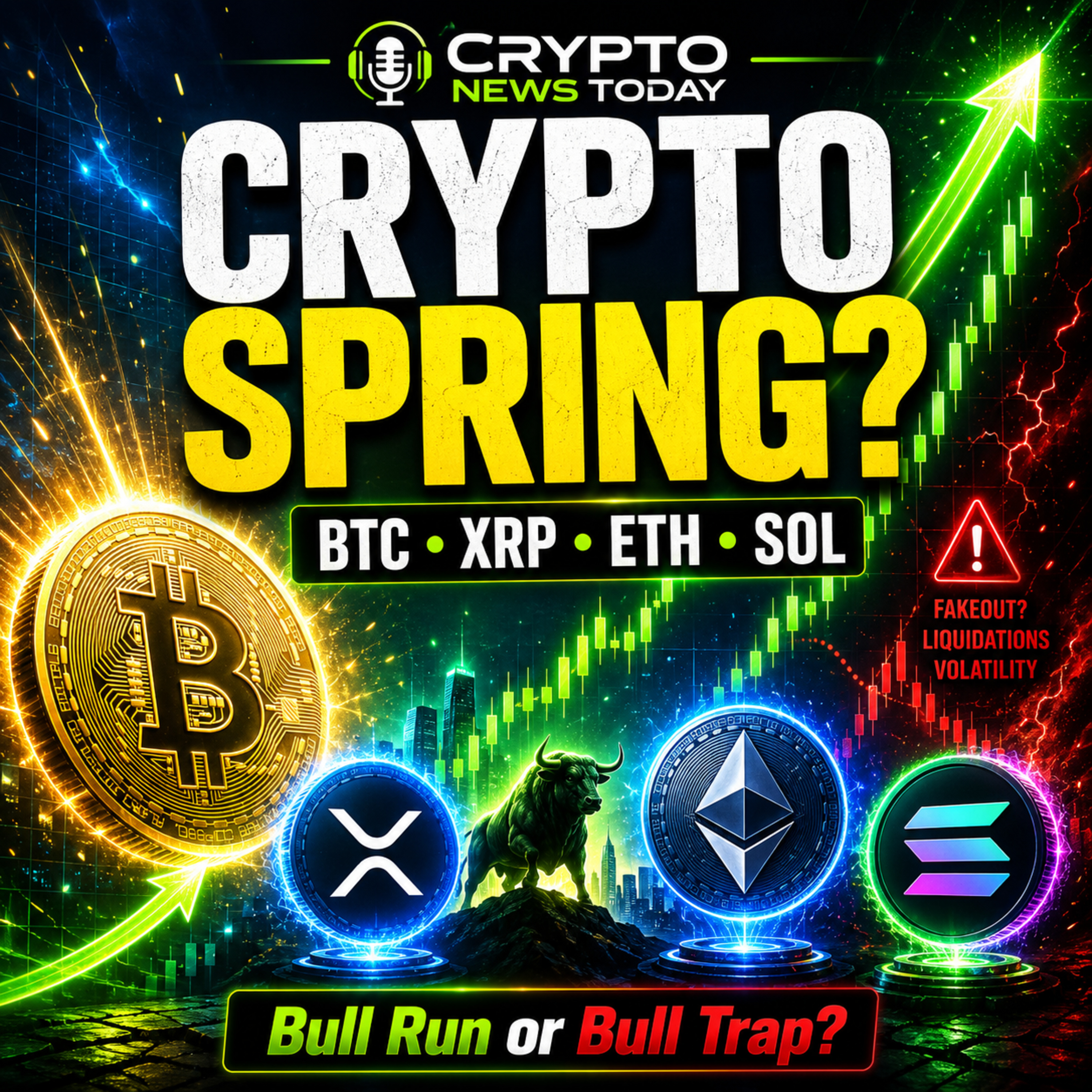 Daily Crypto Deep Dive: Crypto Spring Has Started? Bitcoin Price Prediction, XRP Breakout, Ethereum Rally and Solana Surge Explained