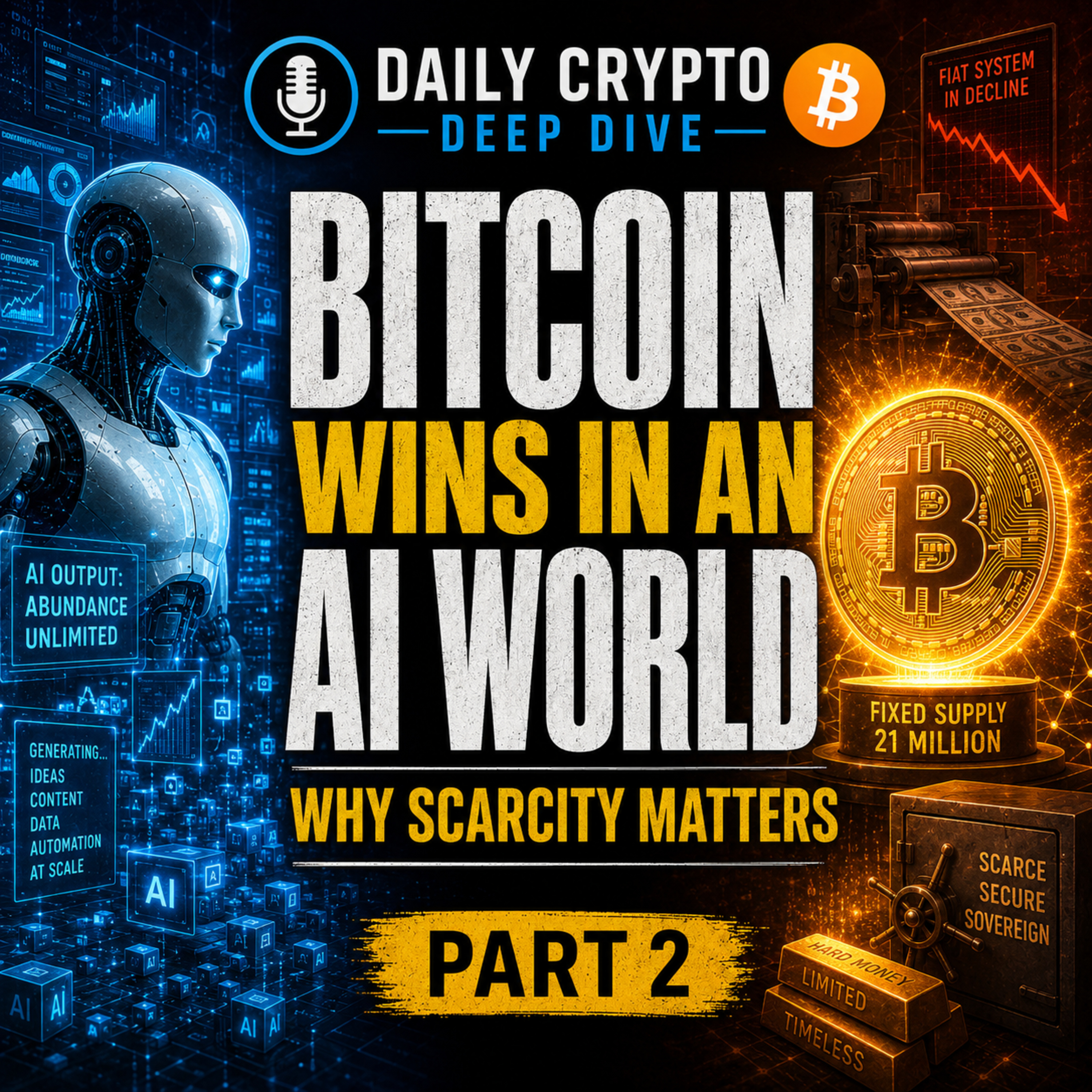 Daily Crypto Deep Dive: Bitcoin Wins In An AI World — Why Scarcity Matters | Part 2