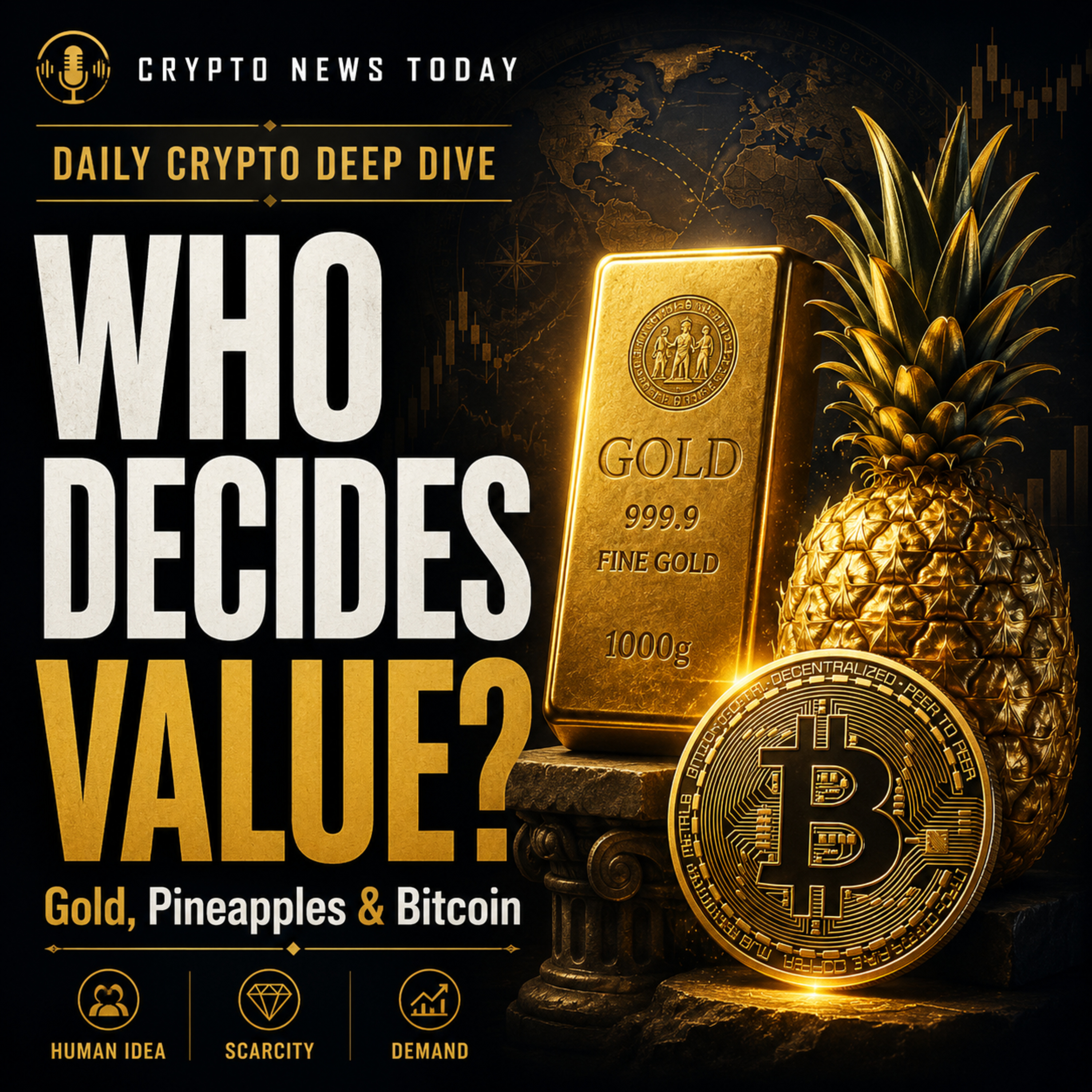 Daily Crypto Deep Dive: Who Decided Gold Was Valuable — And Could Bitcoin Be Next?