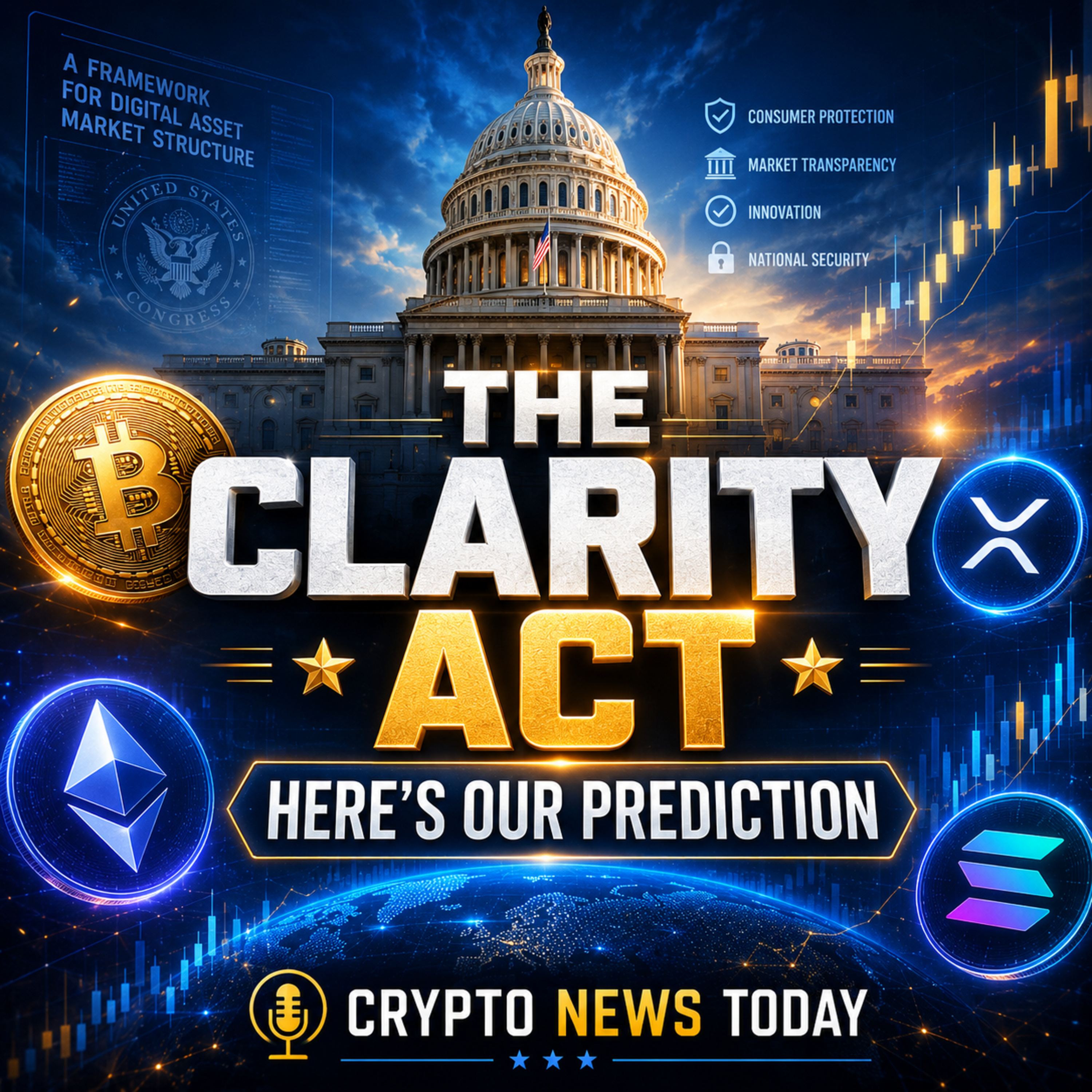 Daily Crypto Deep Dive: The CLARITY Act Is Closing In — Here’s Our Prediction