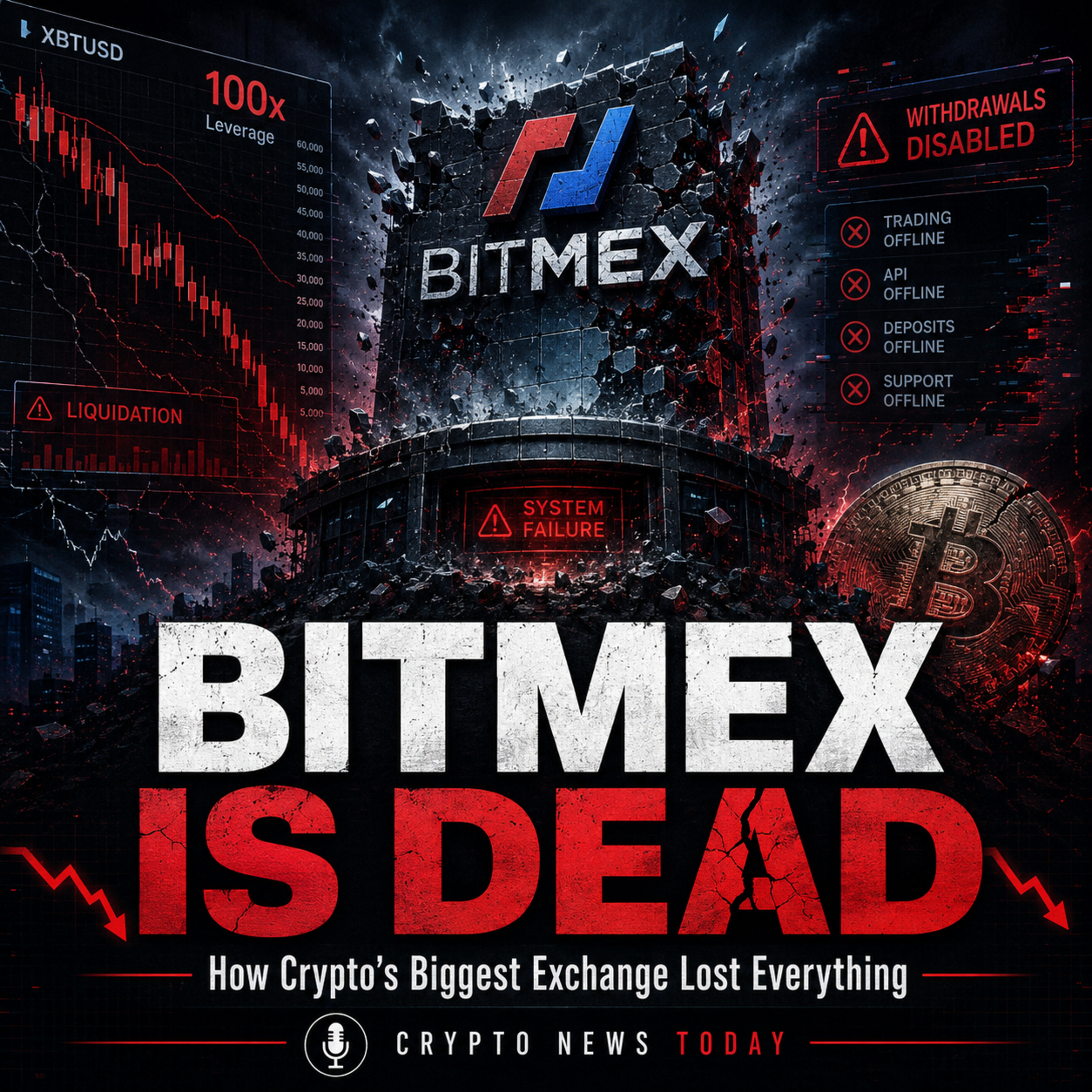 BitMEX Is Dead: How Crypto’s Biggest Exchange Lost Everything | Daily Crypto Deep Dive