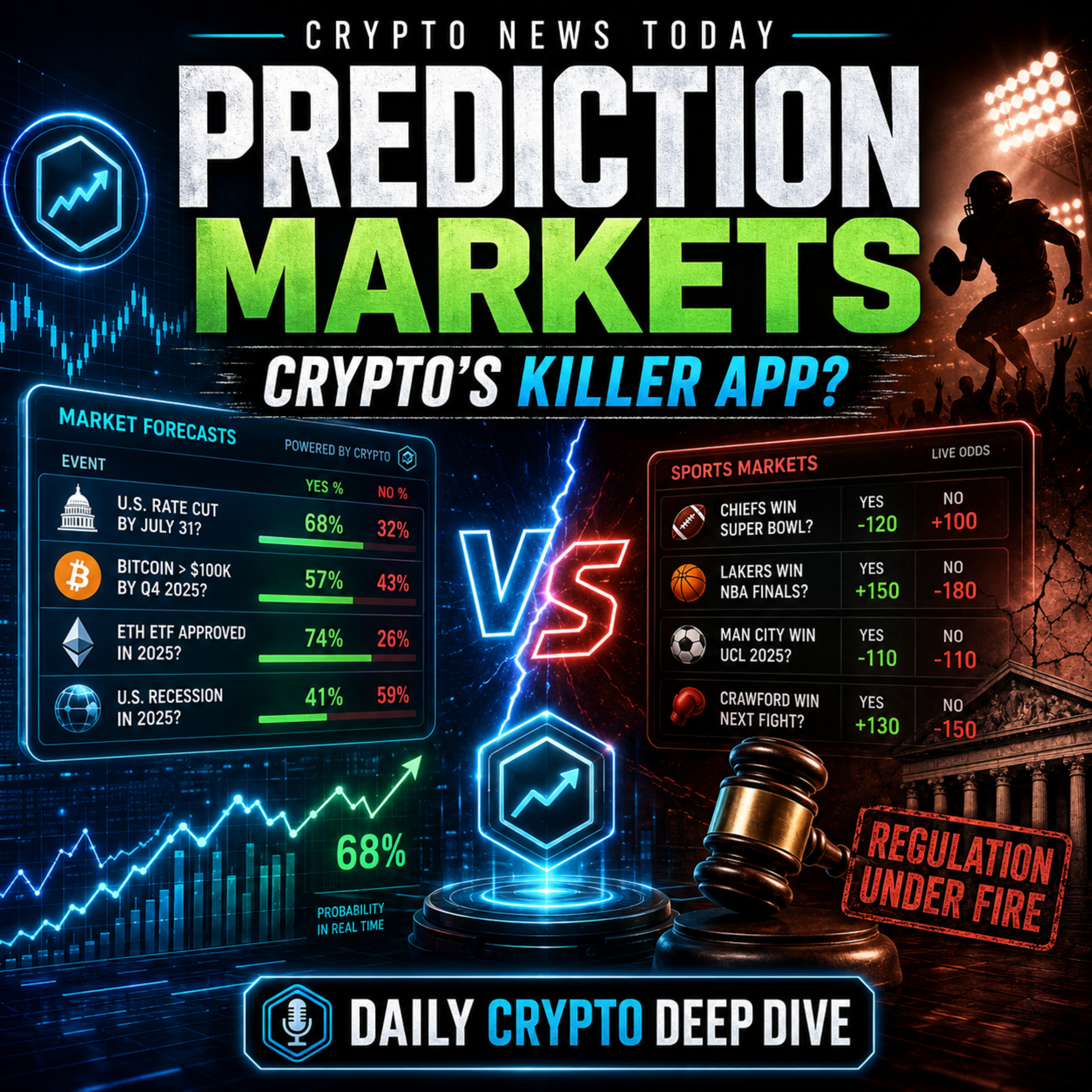 Prediction Markets: Crypto’s Killer App or Gambling in Disguise? | Daily Crypto Deep Dive