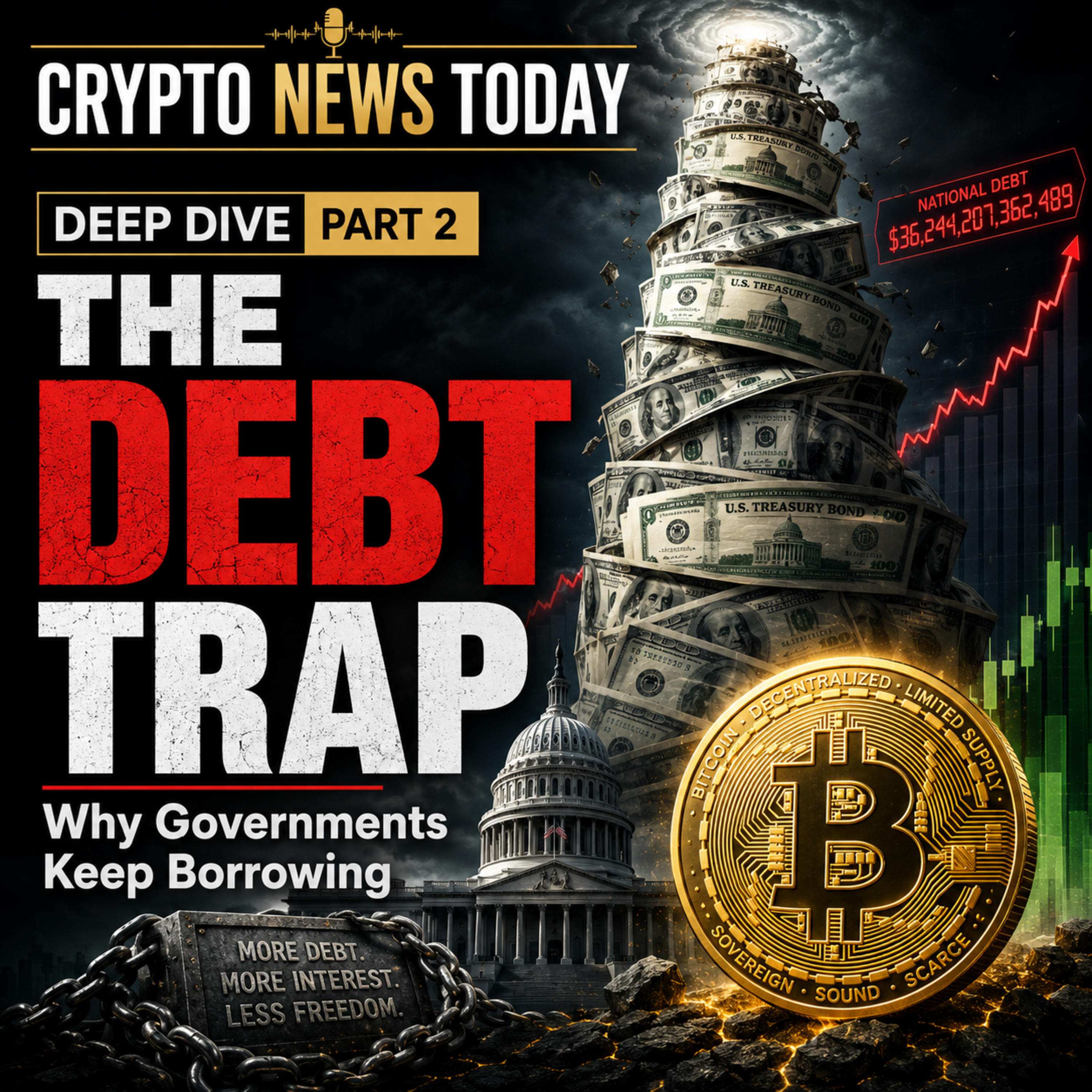 Daily Crypto Deep Dive Part 2: The Debt Trap — Why Governments Keep Borrowing