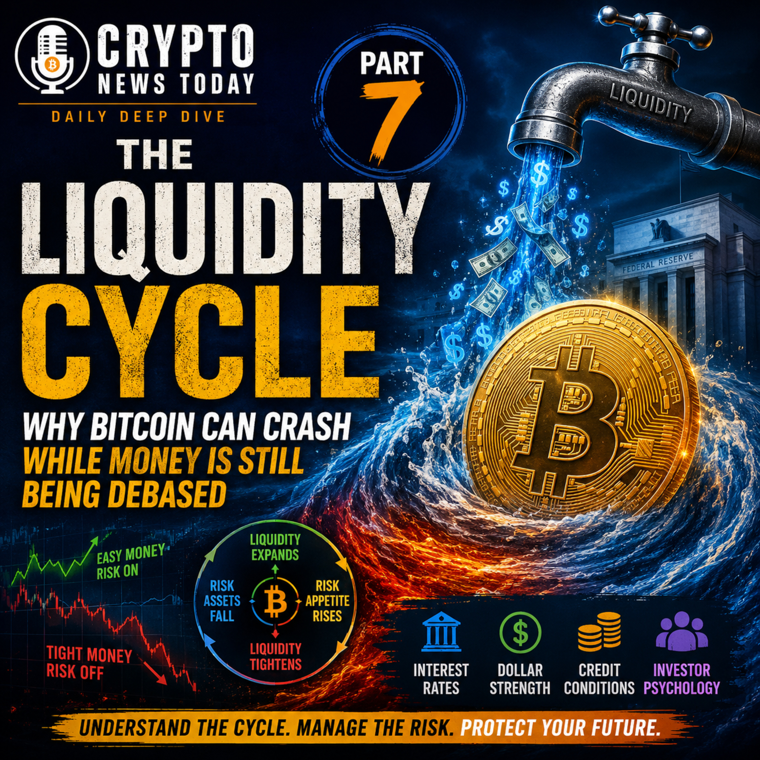 The Liquidity Cycle: Why Bitcoin Can Crash While Money Is Being Debased | Part 7 episode artwork
