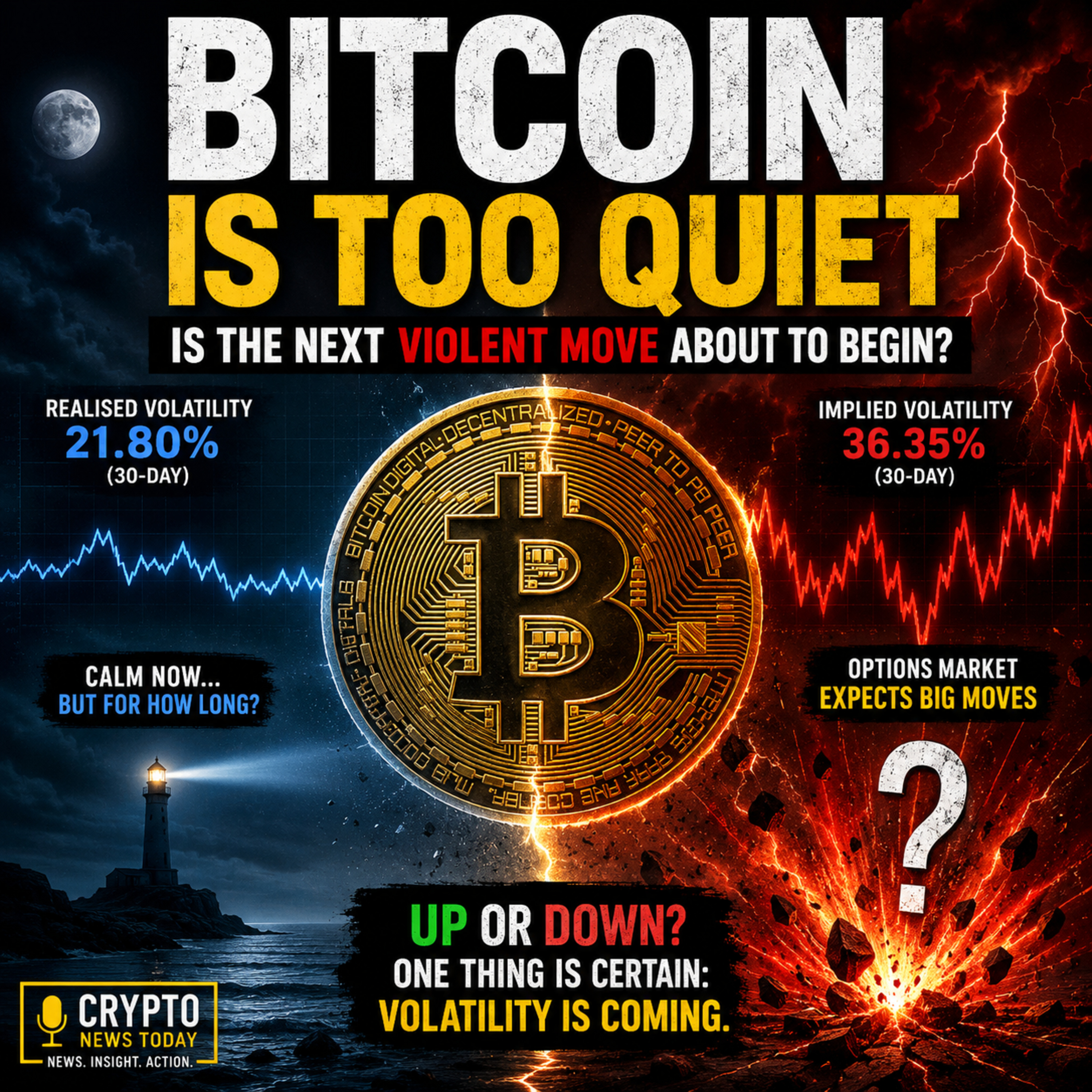 Bitcoin Is Too Quiet — Is the Next Violent Move About to Begin? episode artwork