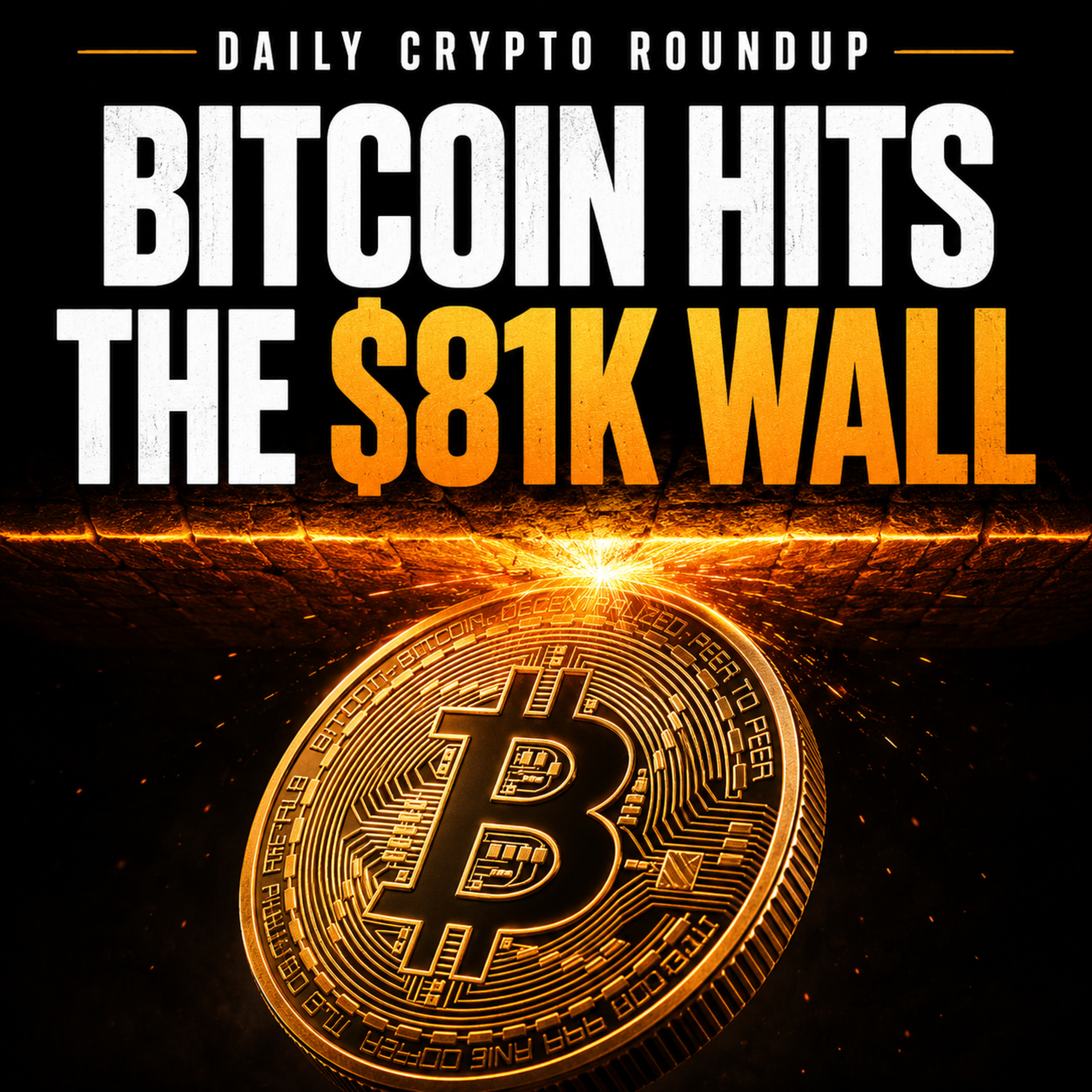 Bitcoin Breaks $80,000—Then Gets Rejected | Zcash ETF Goes Live | $36 Million DeFi Liquidation | Daily Crypto Roundup. episode artwork