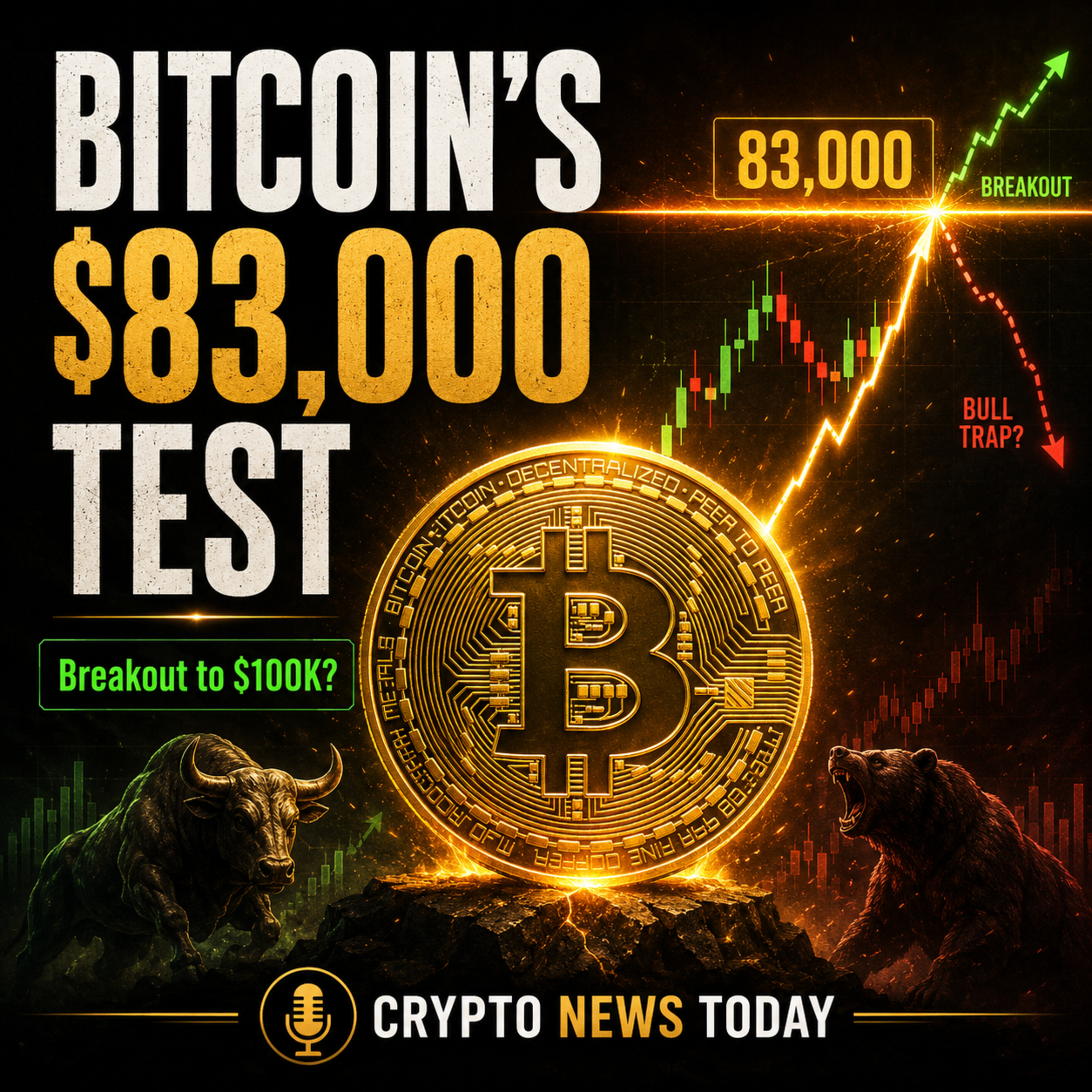 Bitcoin’s $83,000 Test: Breakout to $100,000 or the Biggest Bull Trap of 2026? episode artwork