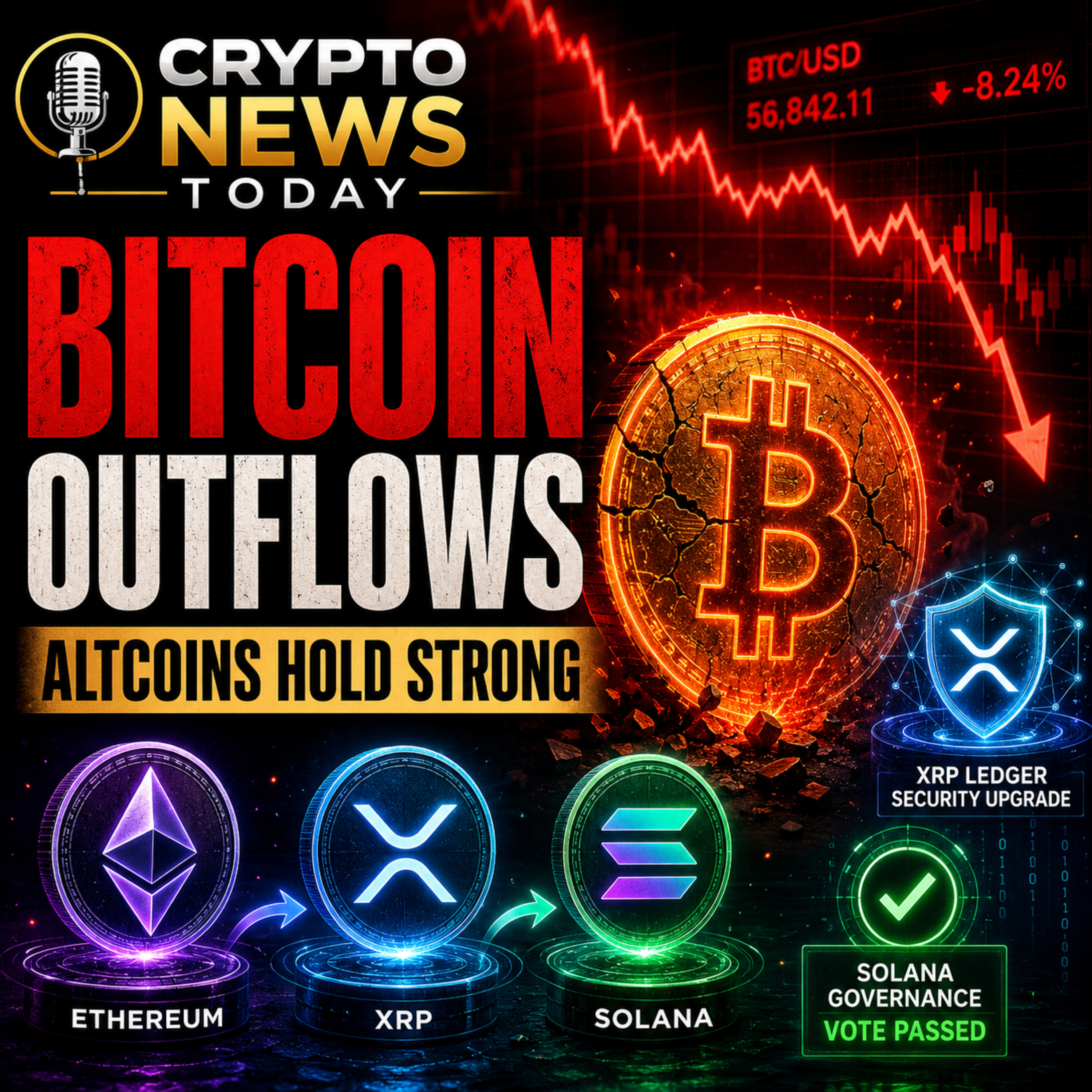 Bitcoin ETF Outflows Hit $202M – But Ethereum, XRP and Solana Hold Strong episode artwork