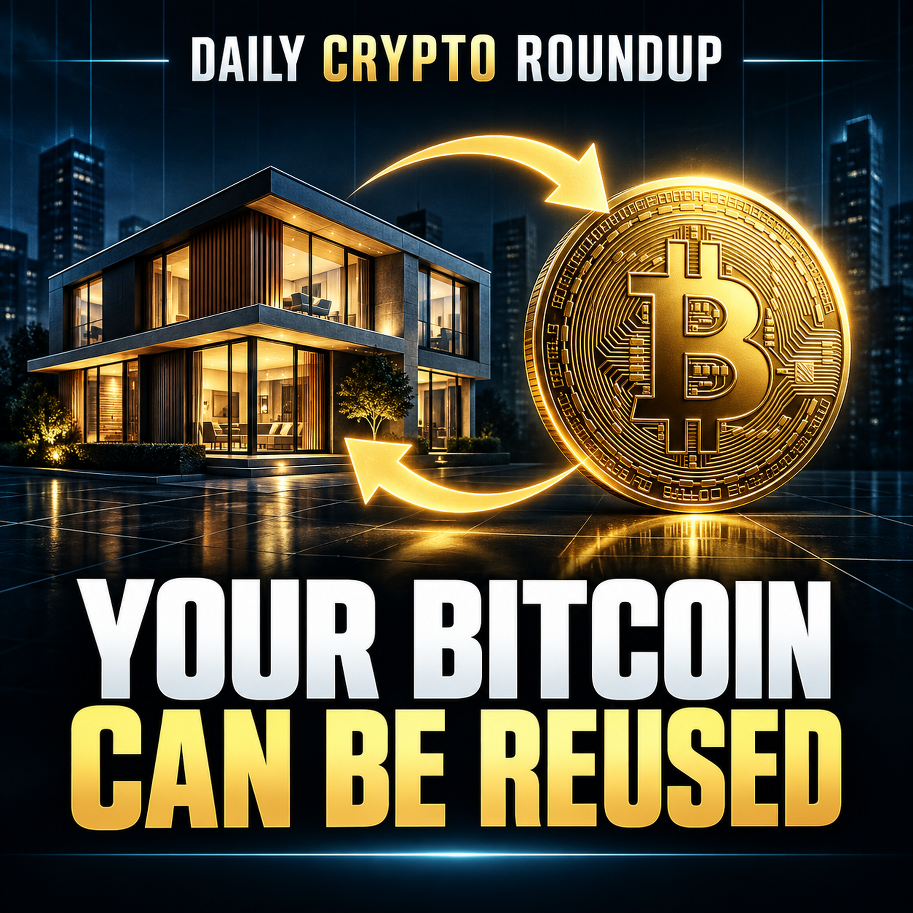 Bitcoin Mortgage Can Reuse Your Collateral | Zcash Hits $1,200 | Hyperliquid Burn Meets $880M Unlock | Daily Crypto Roundup. episode artwork